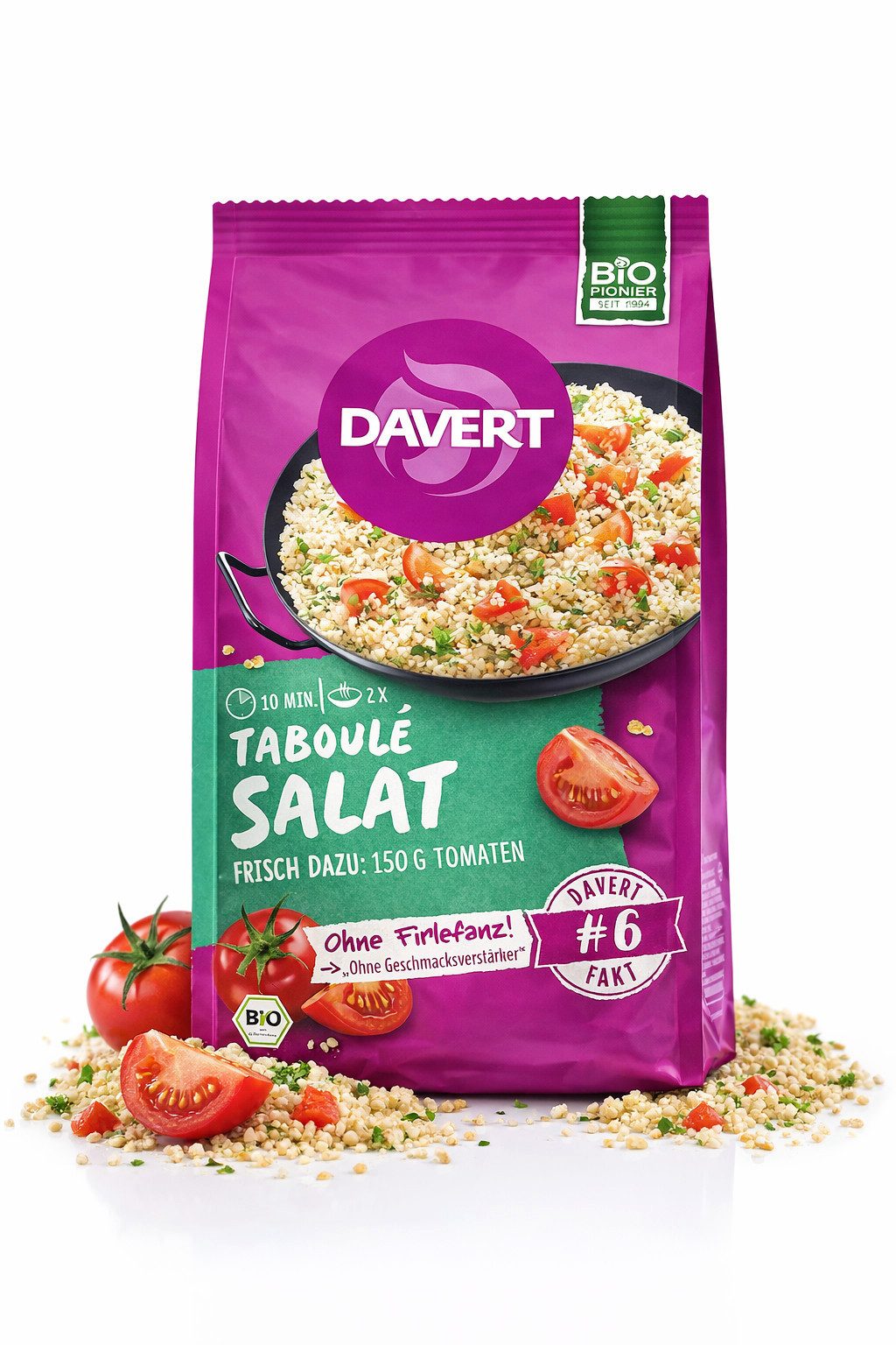 Davert Getreide Davert Bio Taboulé Salat
