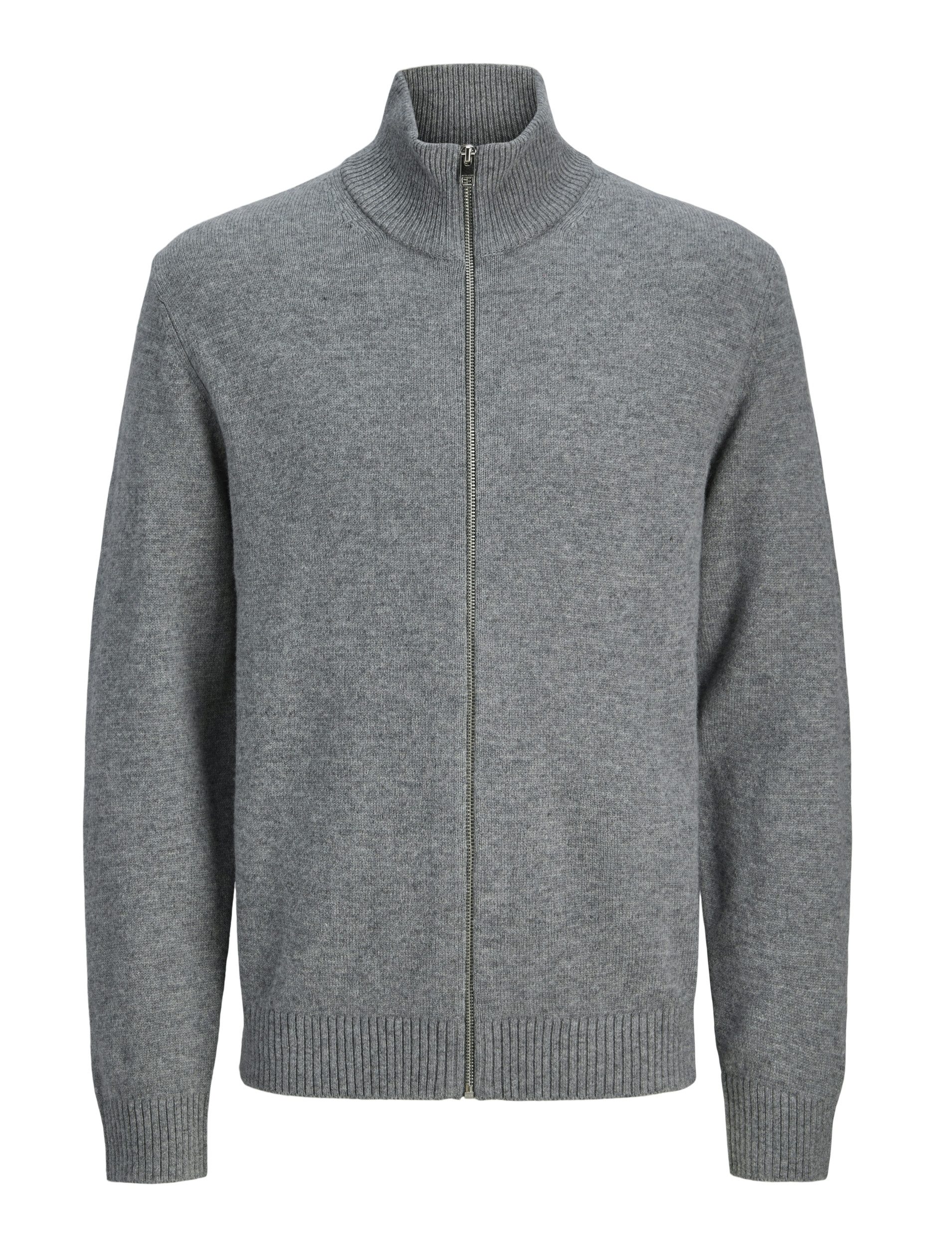 Jack & Jones Strickjacke JPRBLULAMBSWOOL KNIT ZIP CARDIGAN