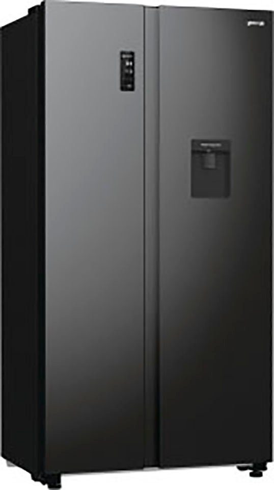 GORENJE Side-by-Side NRR 9185 EABXLWD, 178,6 cm hoch, 91 cm breit,  Wasserspender, NoFrostPlus - nie wieder abtauen