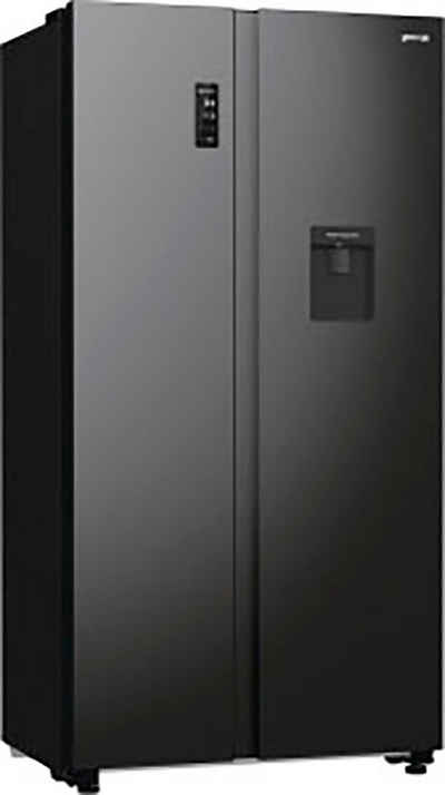 GORENJE Side-by-Side NRR 9185 EABXLWD, 178,6 cm hoch, 91 cm breit, Wasserspender