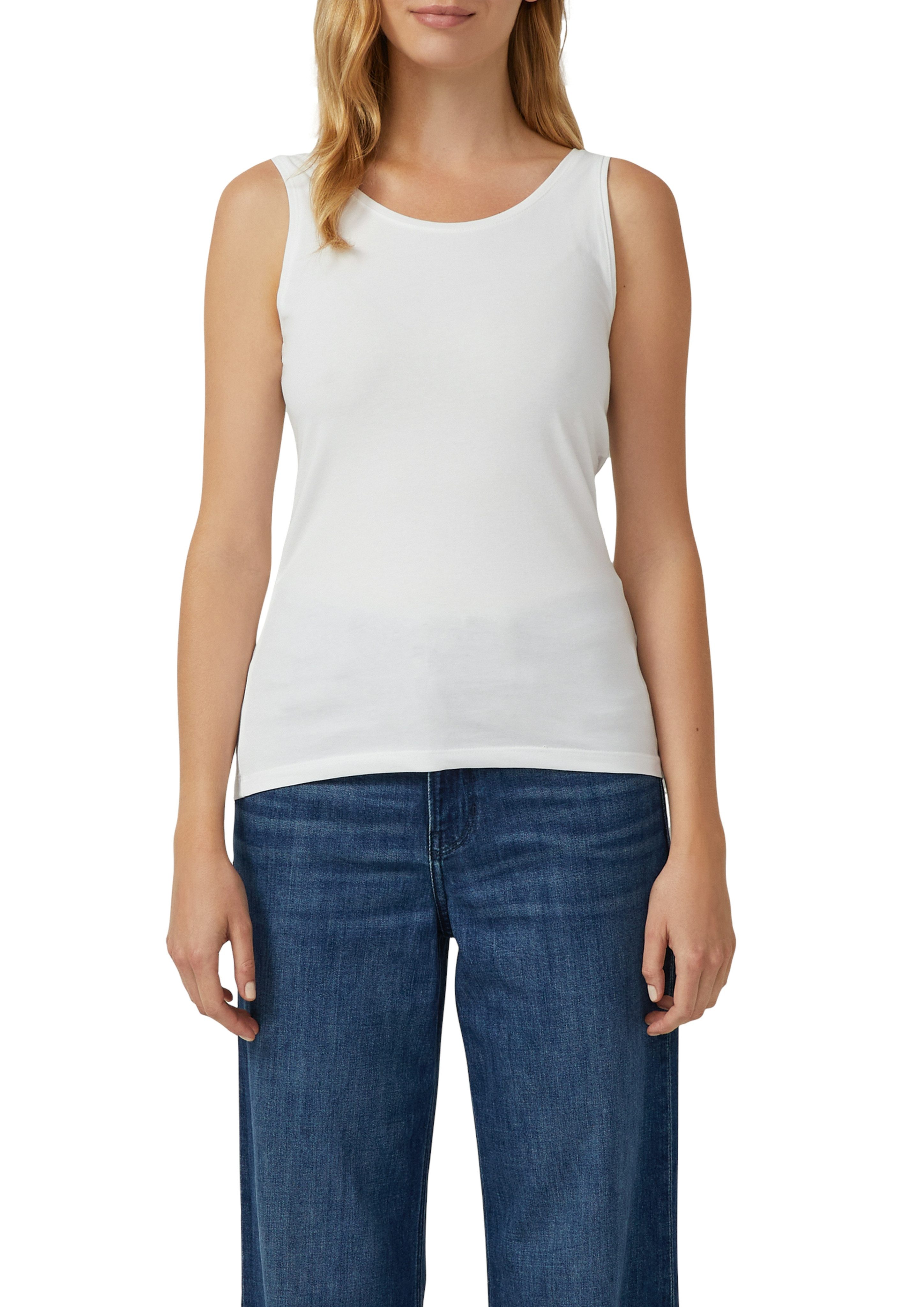 s.Oliver Tanktop (2-tlg) 2-er Pack, Sommertop, mit Stretch günstig online kaufen