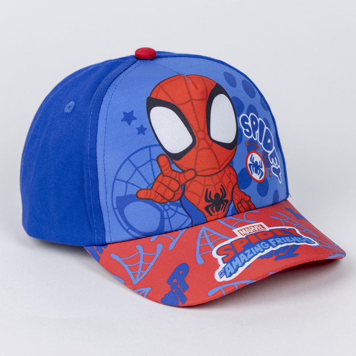 MARVEL Baseball Cap Marvel Spidey Kinder Basecap Baseball Kappe Mütze plus Sonnenbrille (1-St)