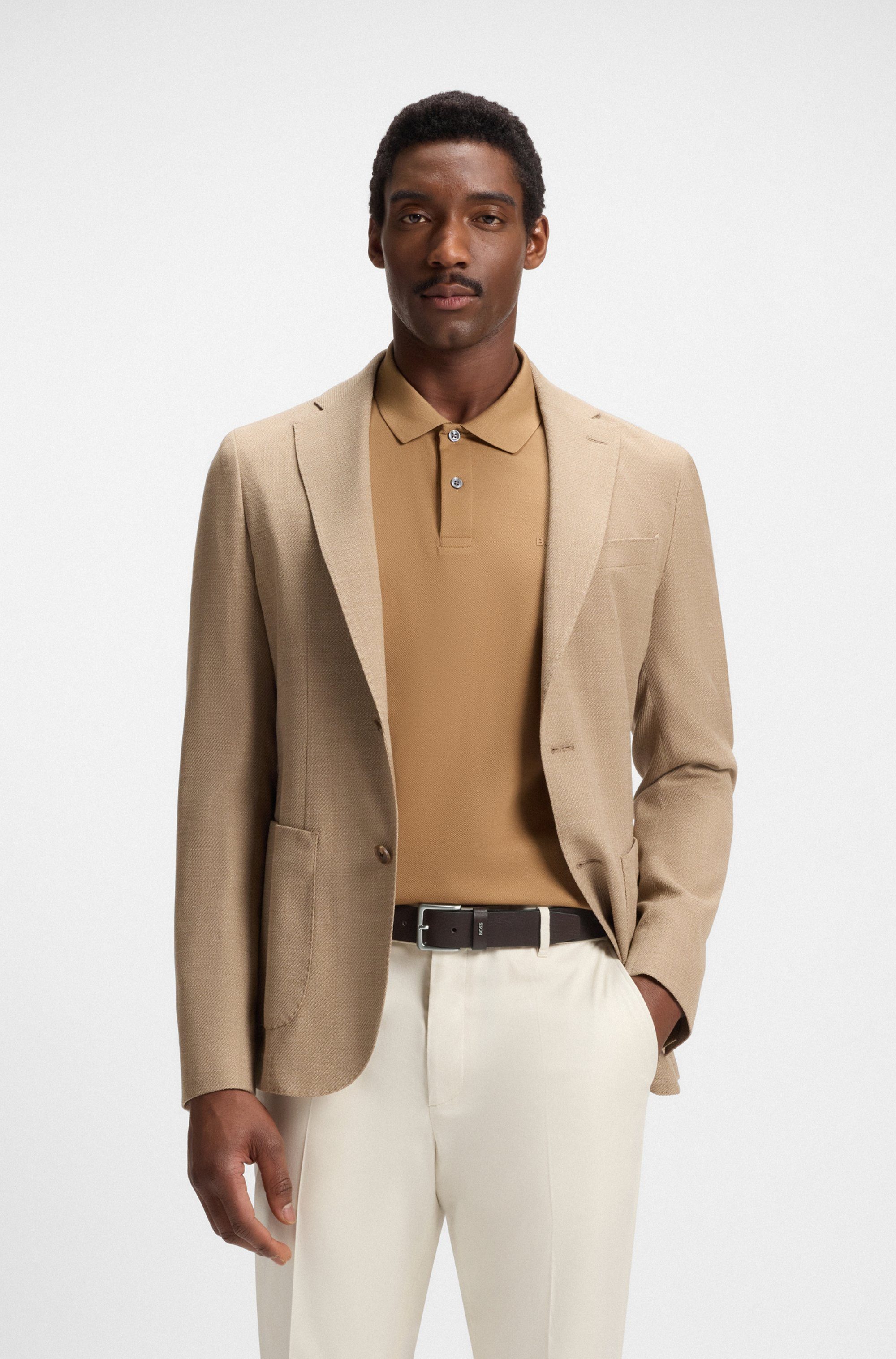 BOSS Ledergürtel Ronnie BOSS Sz35 mit Label-Pin günstig online kaufen