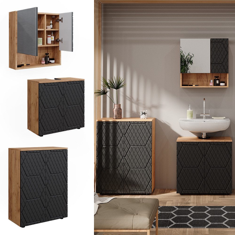 Vicco Badmöbel-Set Badezimmer Set 2 Irma günstig online kaufen