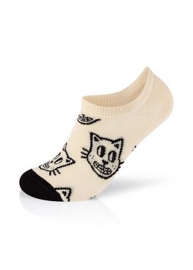 Happy Socks Sneakersocken 3-Pack Pets No Show Sock gekämmte Baumwolle