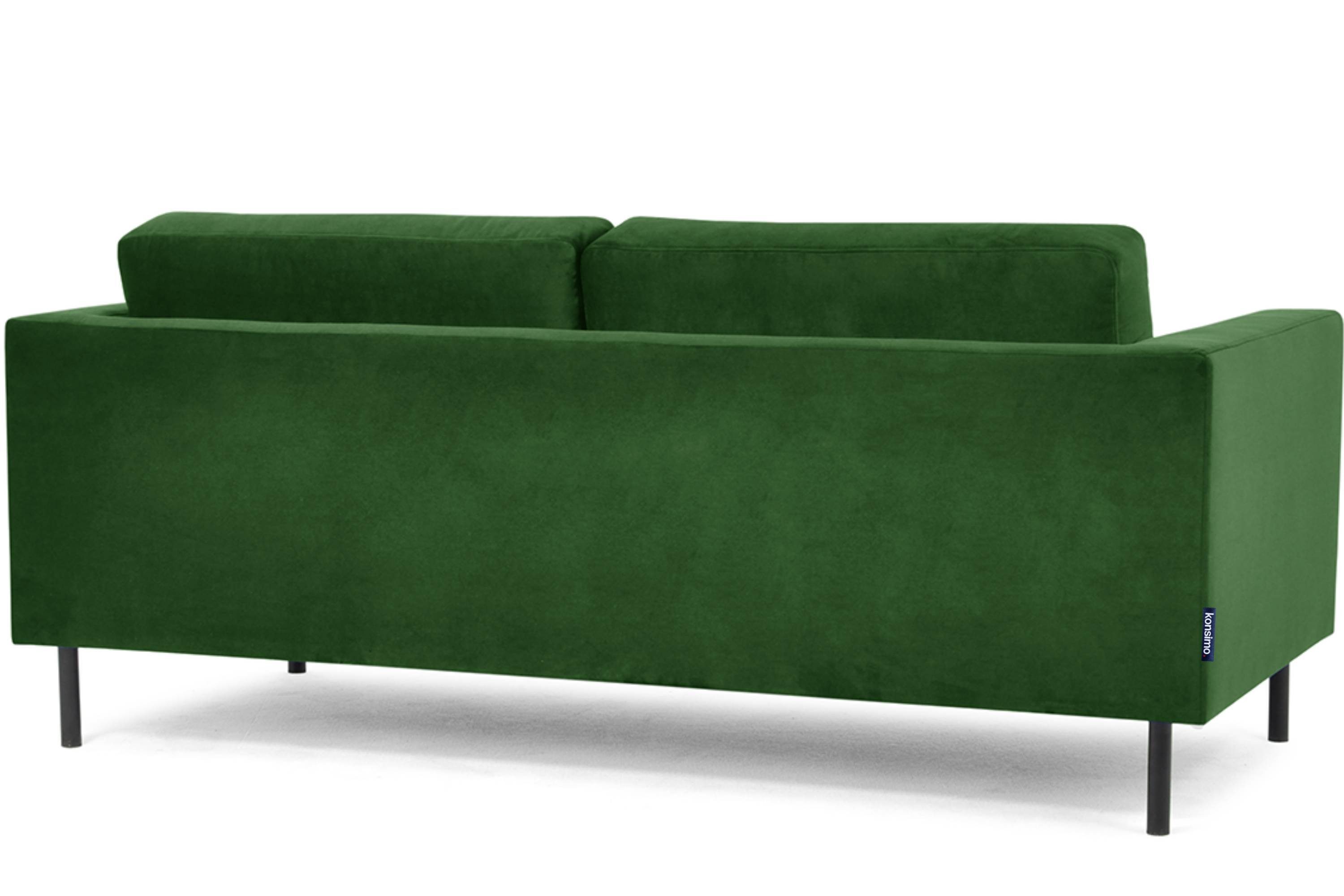 | hohe 2,5-Sitzer grün universelles | Sofa, Konsimo grün Design grün Beine, TOZZI
