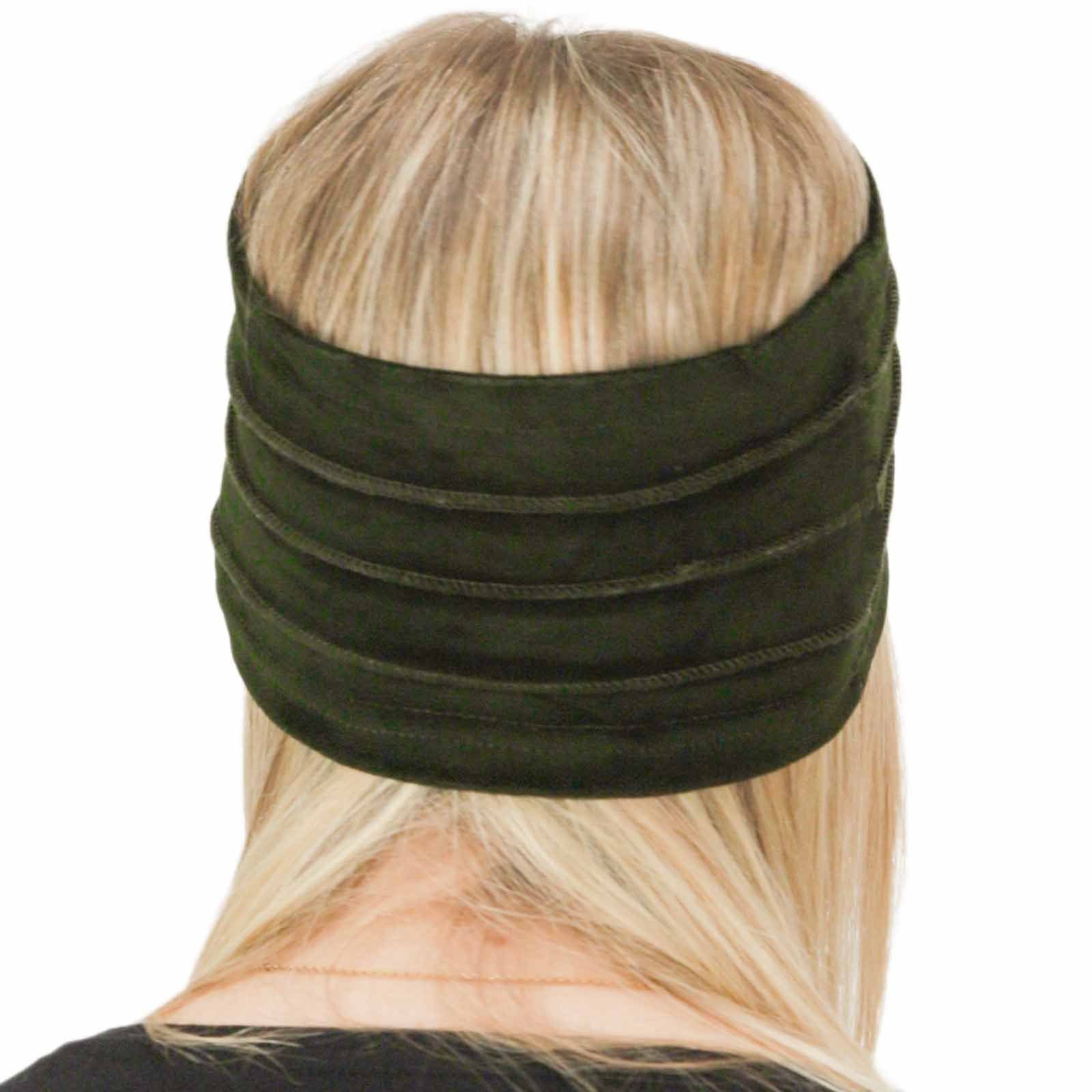 UND Dread Farben Green Damen verschiedene Ohrwärmer Ohrenwärmer Samt in Stirnband KUNST Army MAGIE Tube Fair