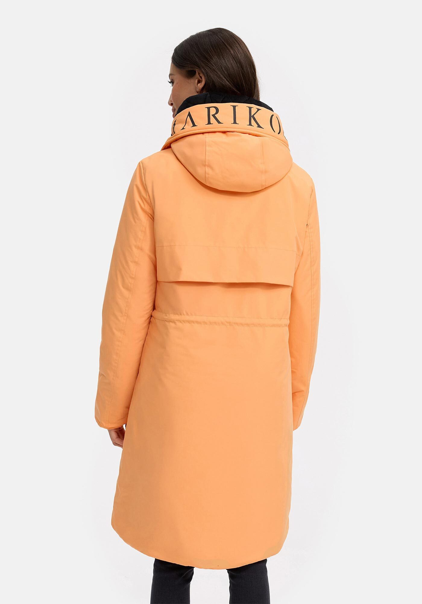 Marikoo Winterjacke Anoukaa langer Parka mit abnehmbarer Kapuze – Bild 4 von 5