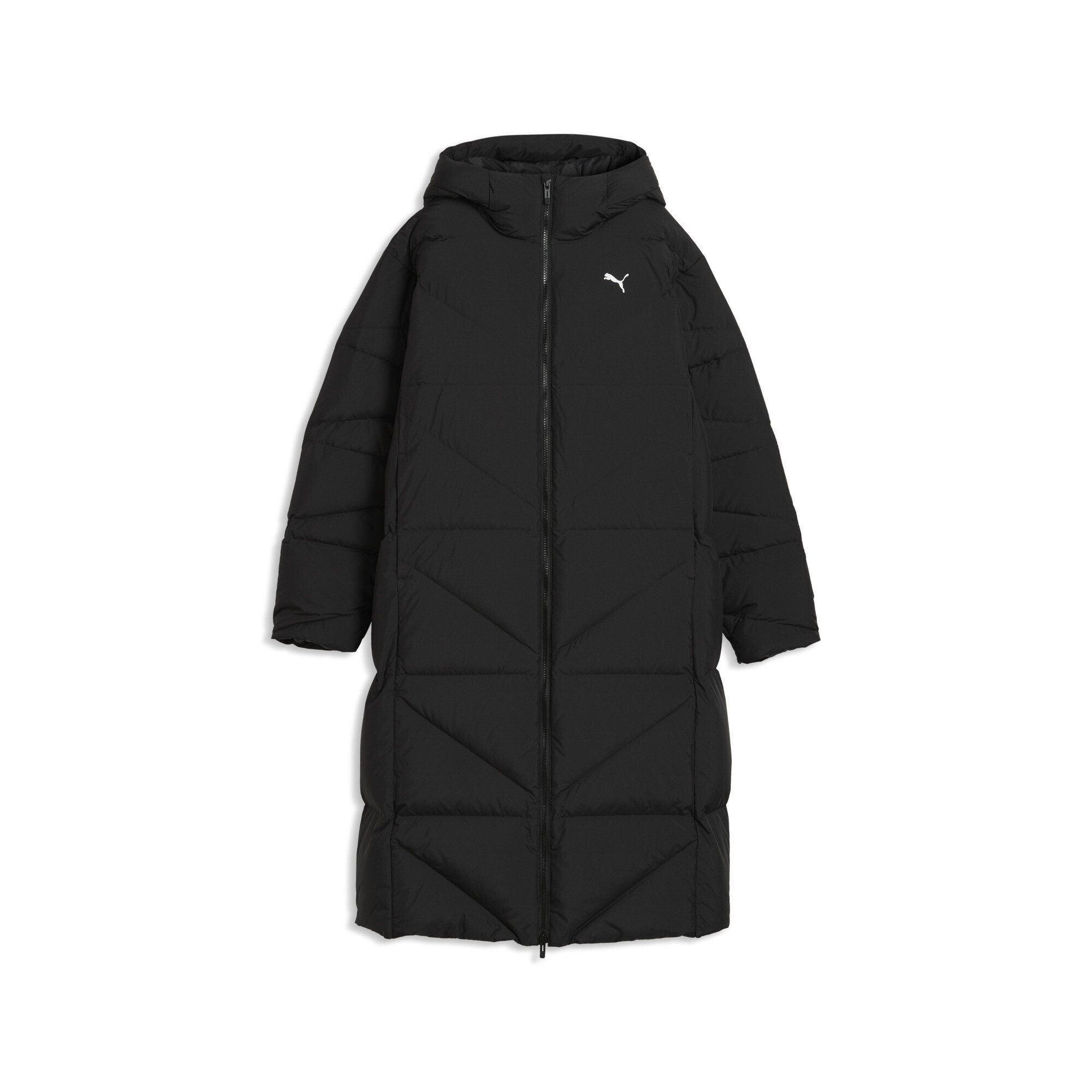 PUMA Daunenjacke Daunen-Puffermantel mit Kapuze Damen