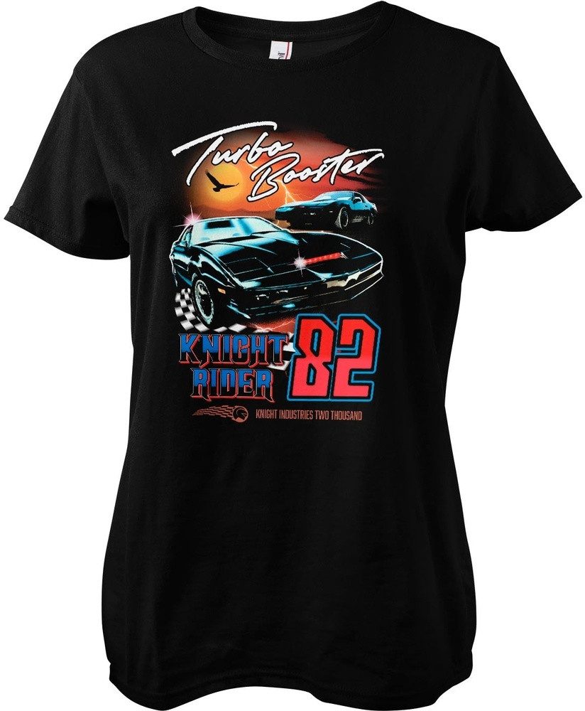 Knight Rider T-Shirt Knight Rider - Turbo Booster Girly Tee