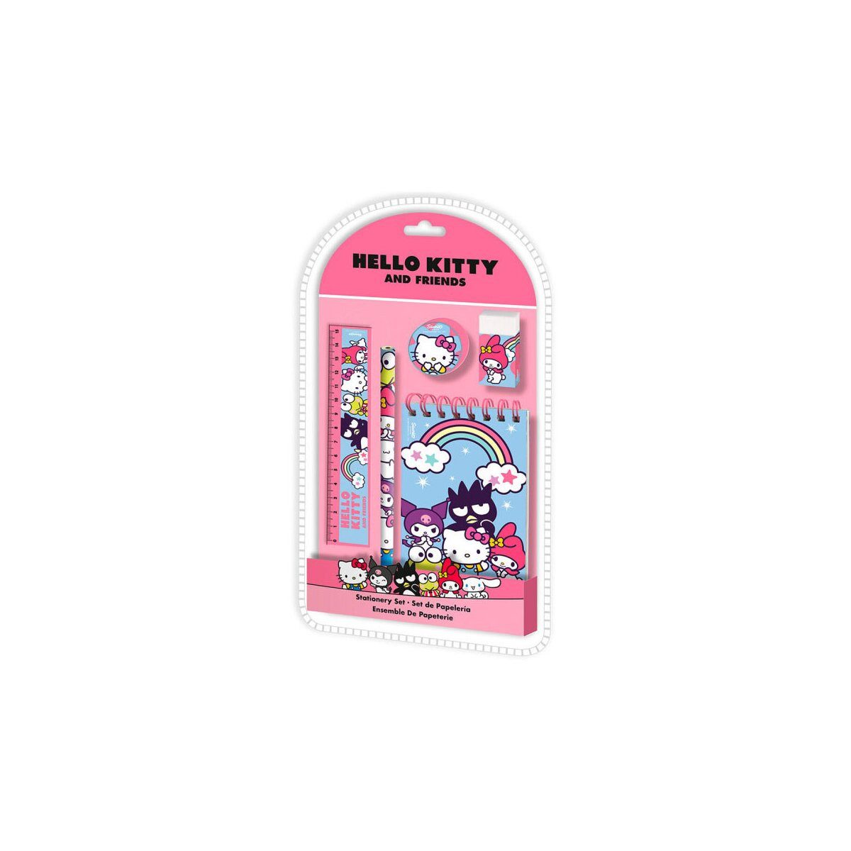 Hello Kitty Kreativset Hello Kitty Schreibwaren-Set 5-tlg