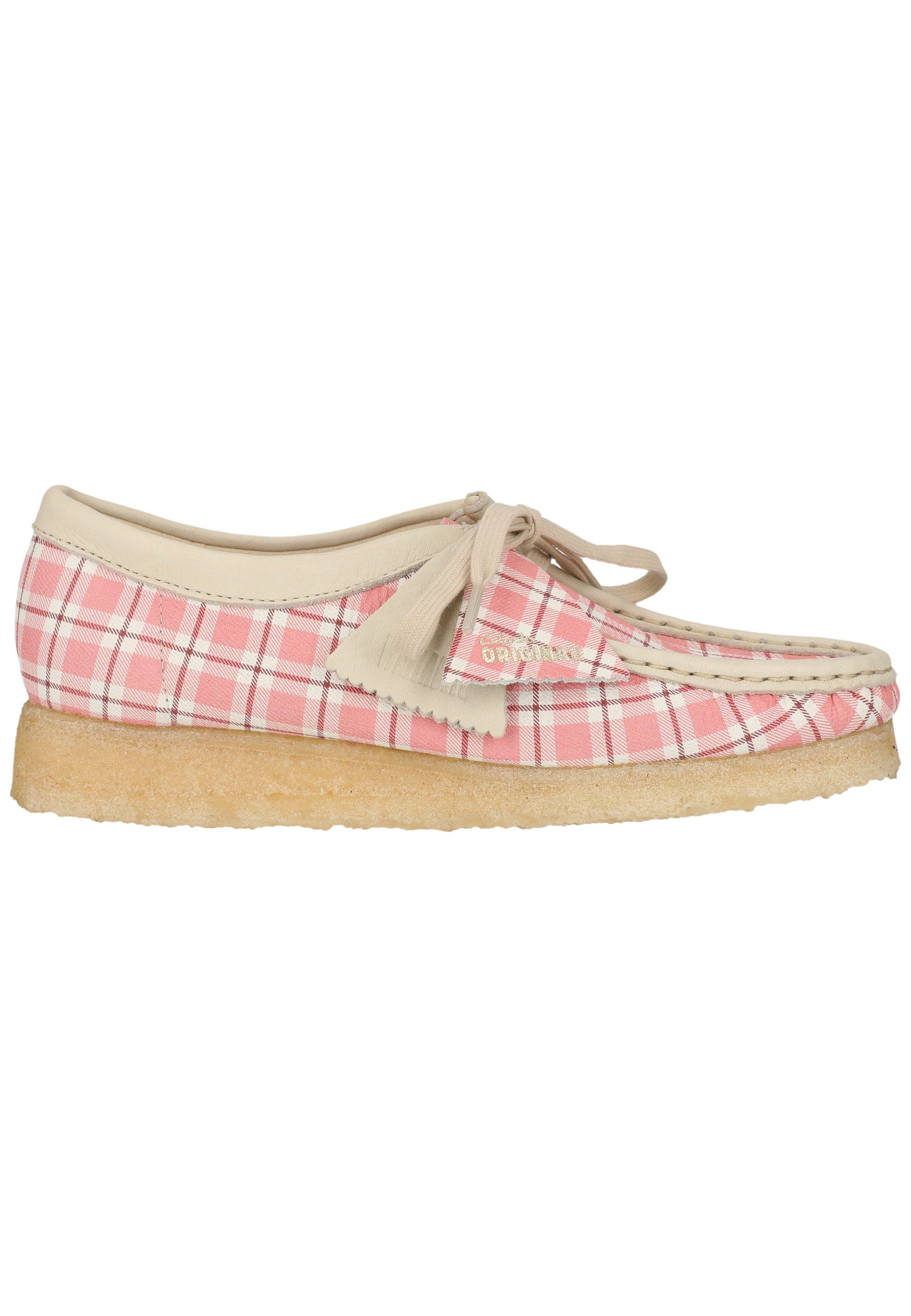 Clarks Wallebee Schnürschuh im tollen Karo-Design