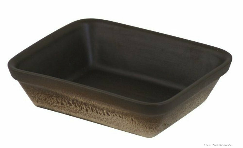 Bunzlauer Keramik Auflaufform Bunzlauer Keramik 2L Auflaufform Backform 25x21x7cm Dekor ZACIEK braun, Keramik