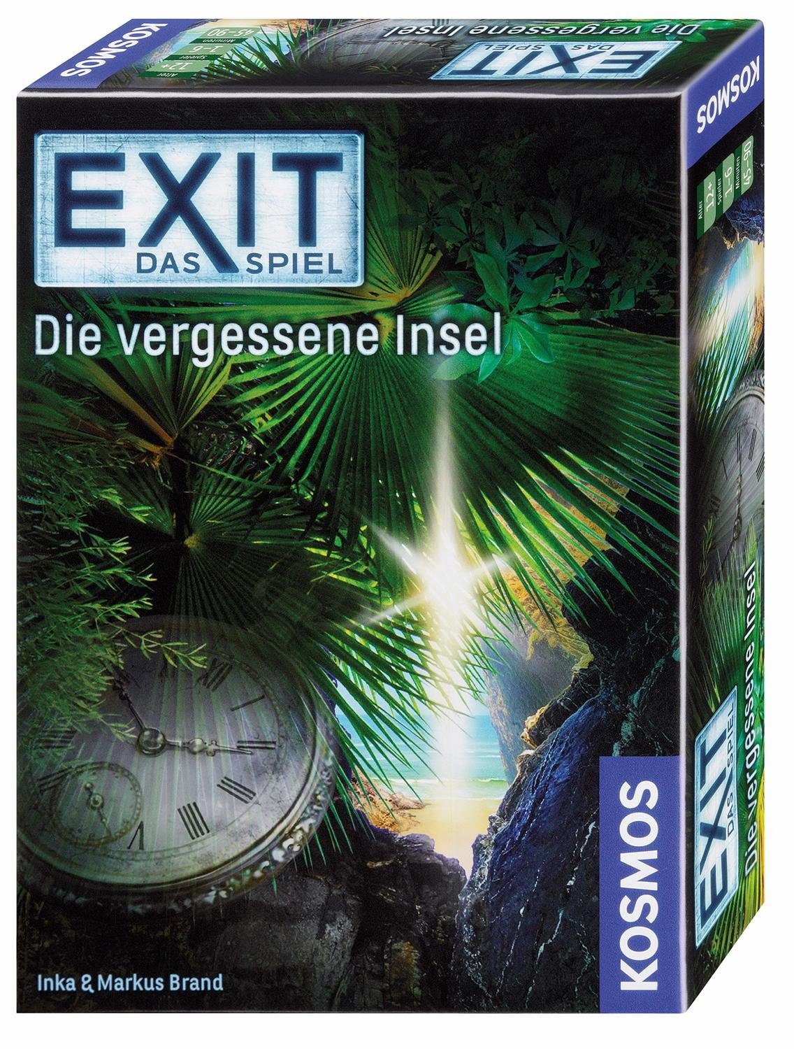 Kosmos Spiel, Exit Das Spiel, Die vergessene Insel, Made in Germany