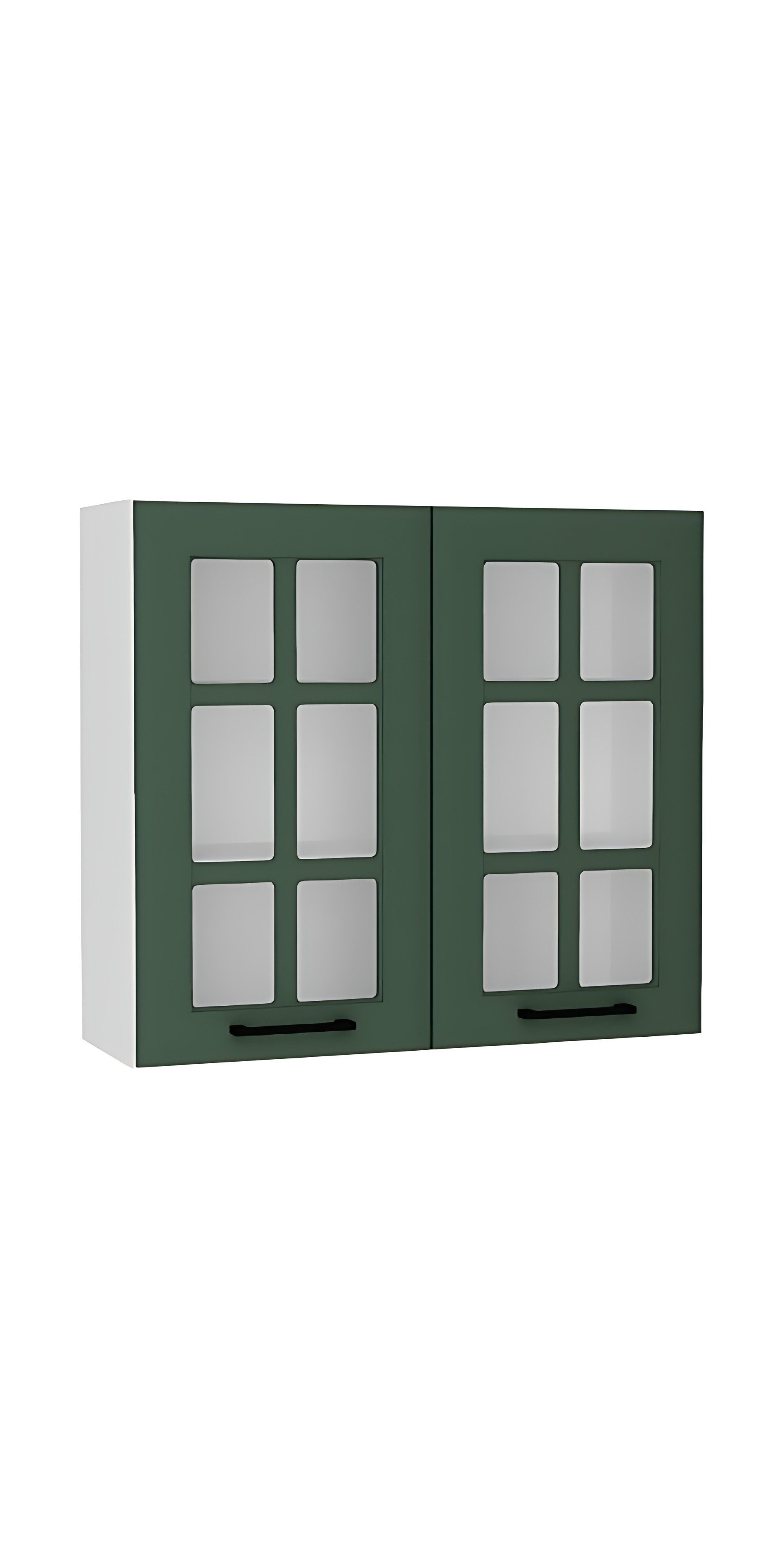 ROYAL24_MARKT Glashängeschrank WS80 - Arvion - Elegante Wandlösung (Küchen Glashängeschrank, 1-St., Premium - ARVION)
