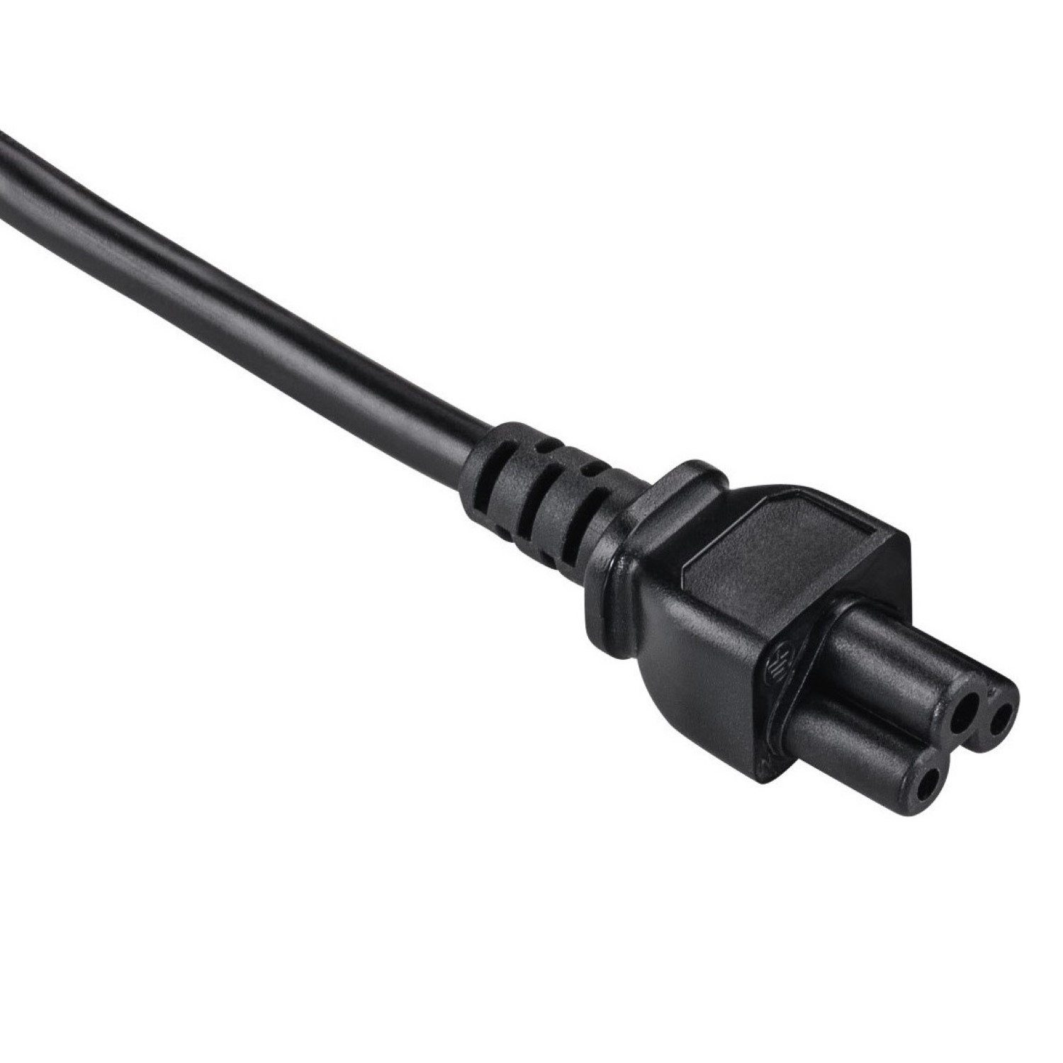 Hama Stromkabel C5 Netzkabel Laptop 3-polig Stromkabel, Schutzkontakt-Stecker, 3-Pol.-Kupplung, Micky Kabel Kleeblatt Maus Notebook Netzteil – Bild 3 von 3