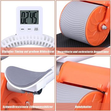 autolock Bauchtrainer Automatisches Rebound Aabdominal Wheel,Roller Domestic Bauchtrainer