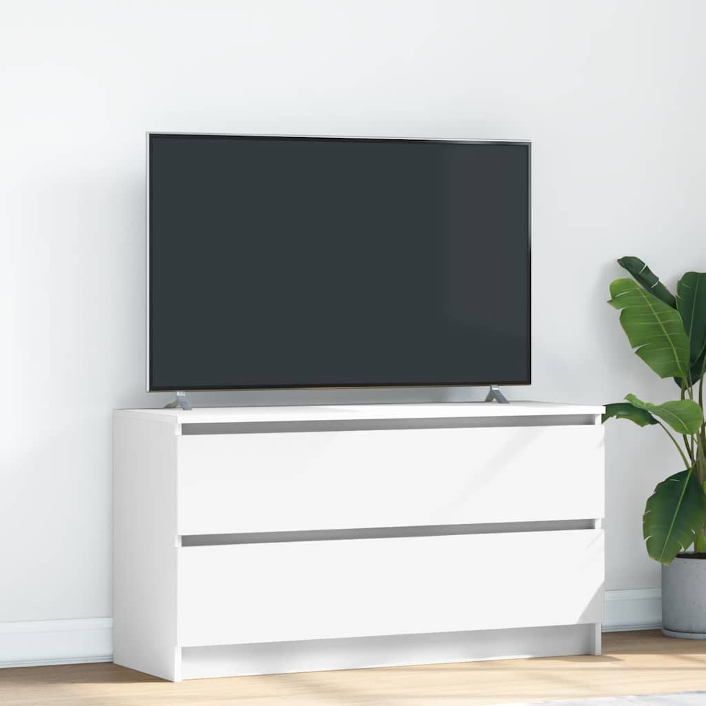 vidaXL Schrankmodule TV-Schrank Weiß 100x35x54 cm günstig online kaufen