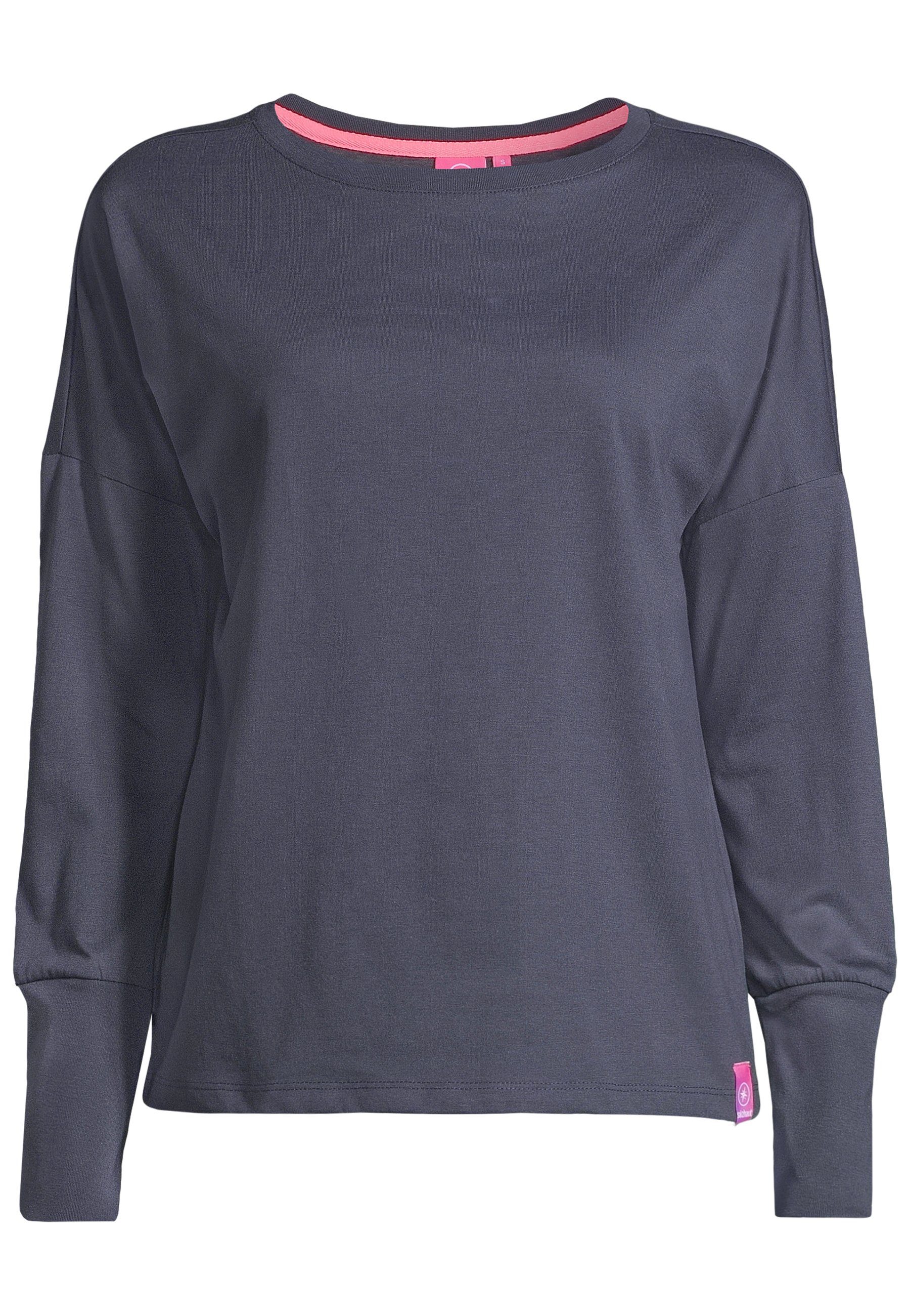 salzhaut Longsleeve SMAAK Damen normale Passform bequemes Langarmshirt, T-s günstig online kaufen