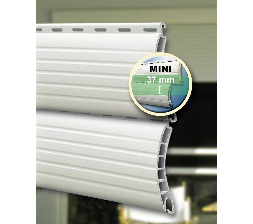 SCHELLENBERG Rollladenprofil Schellenberg Rollladenprofil Mini 100 cm weiß