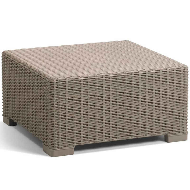 Keter Loungesofa Gartentisch California Cappuccino-Braun 198074, 1 Teile