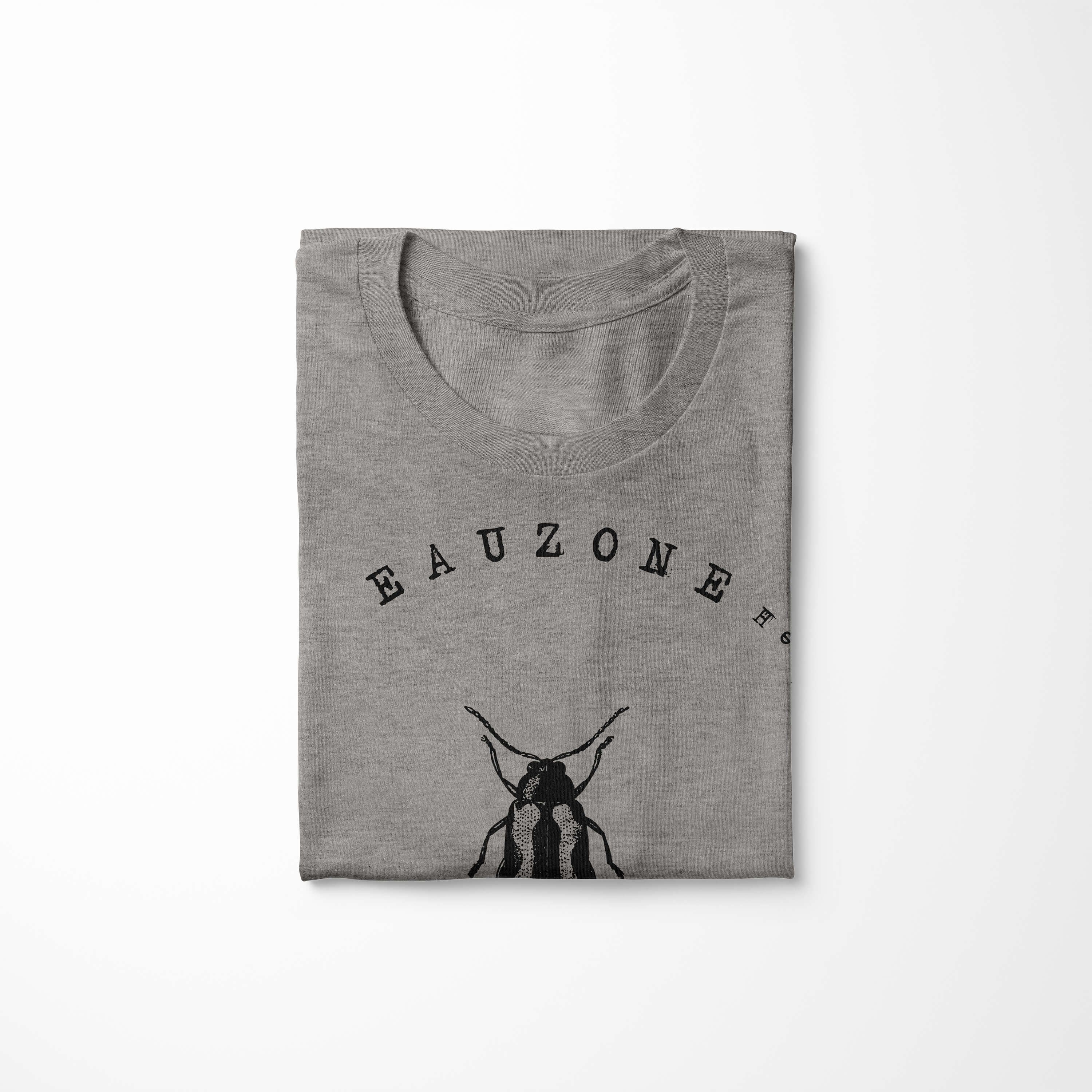 Sinus T-Shirt Art Hexapoda Ash Beetle T-Shirt Herren Flea