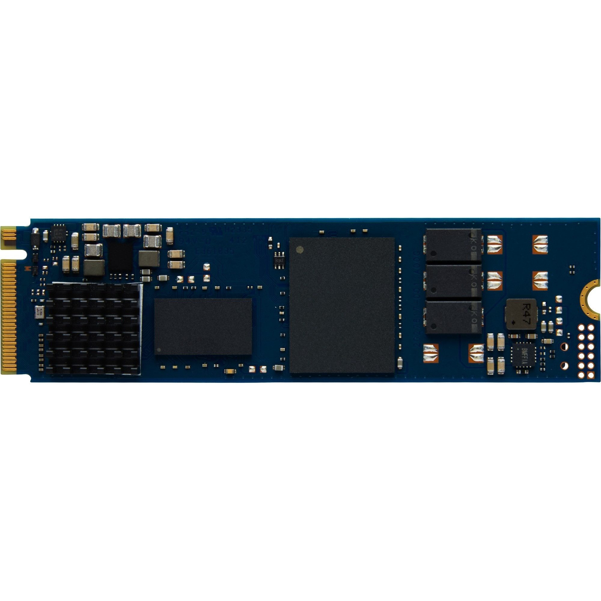 Kingston DC2000B 960GB NVMe SSD Server Enterprise Gen4 interne SSD (960 GB) M.2" 7000 MB/S Lesegeschwindigkeit, 1300 MB/S Schreibgeschwindigkeit, PCIe 4.0, NVMe, Power Loss Protection, 3D TLC, Kühlkörper