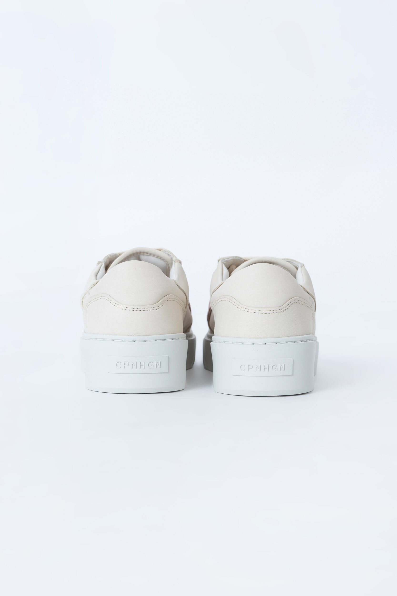 Muster mit Sneaker Beige/Weiß CPH687 Copenhagen perforiertem (2-tlg)