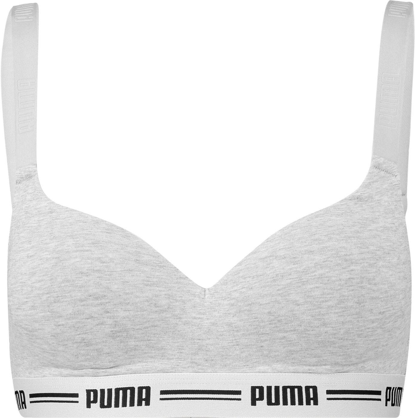 PUMA Funktionsunterhemd PUMA WOMEN PADDED TOP 1P HANG 032 grey melange