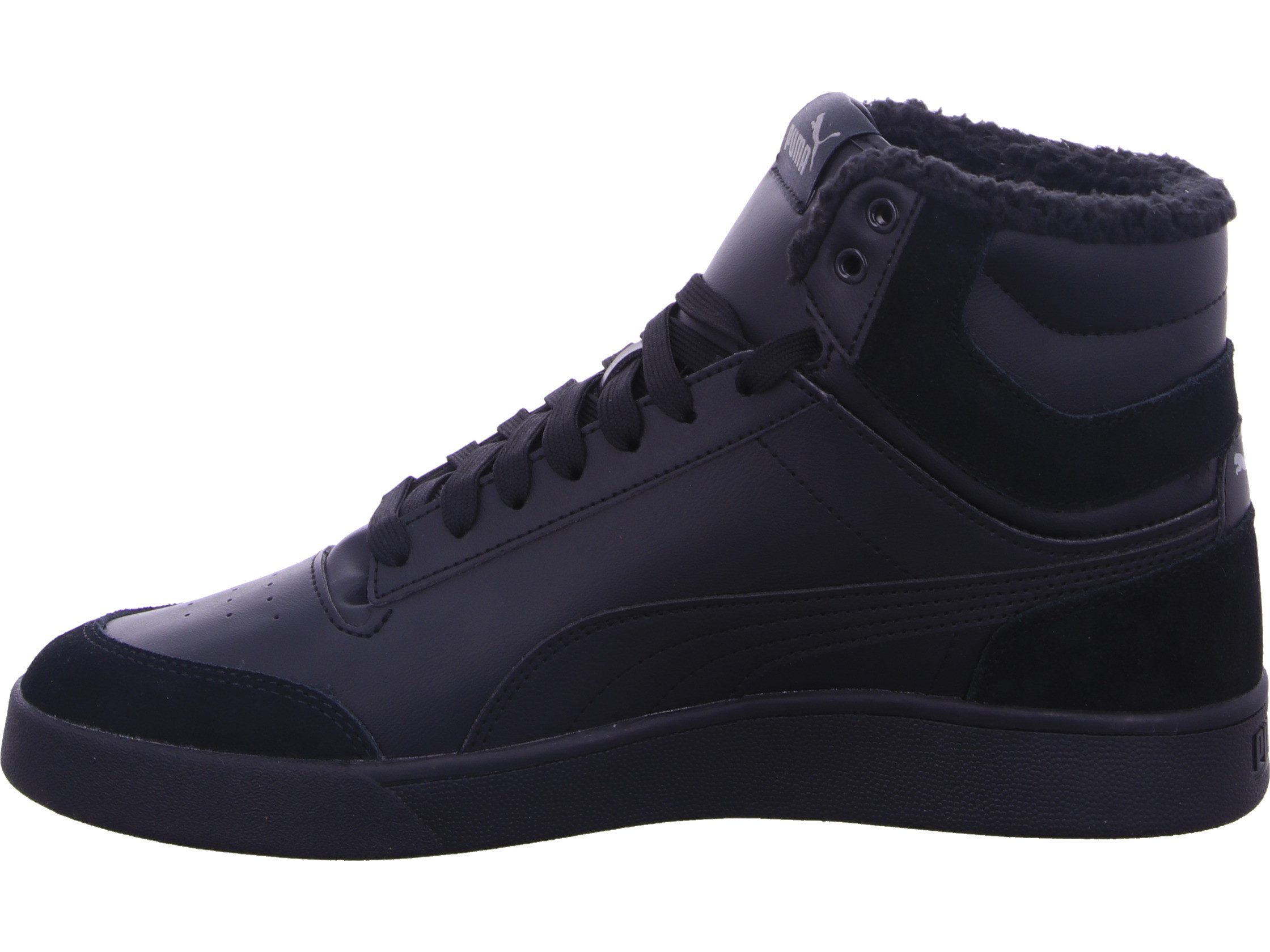 PUMA Puma Shuffle Mid Fur Sneaker echtes Leder