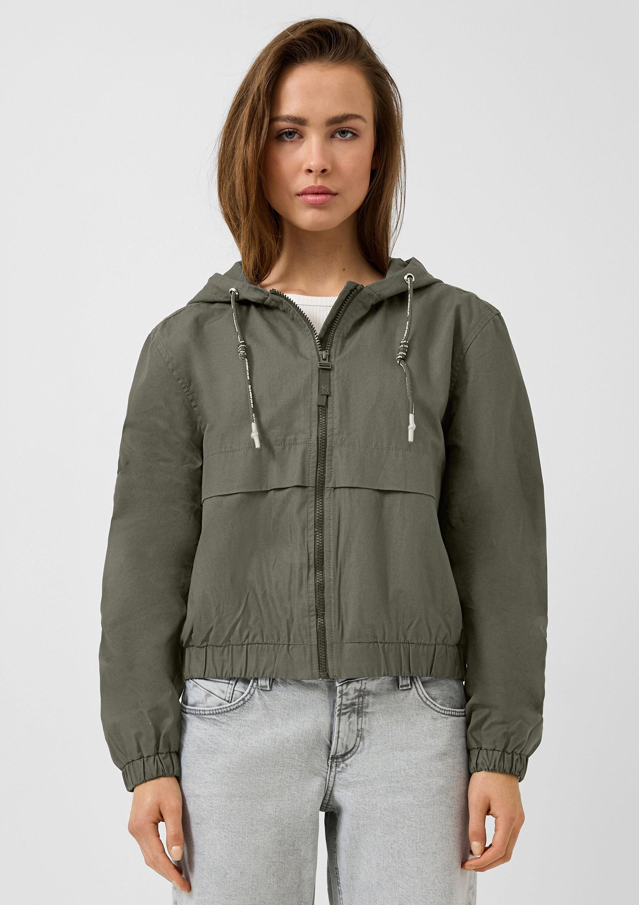 QS Funktionsjacke Outdoor-Jacke Baumwollblouson günstig online kaufen