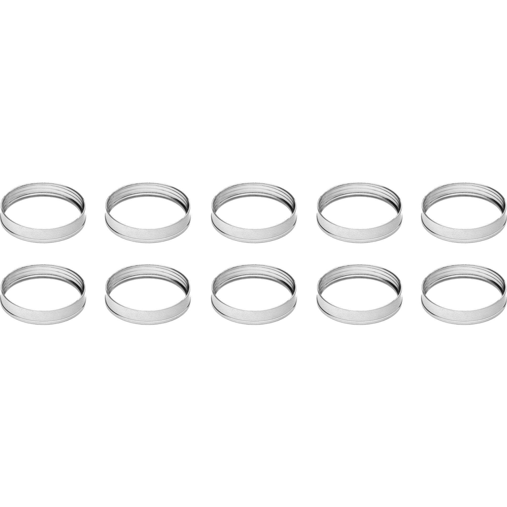 EKWB Wasserkühlung EK-Torque STC-10/16 Color Rings Pack - Nickel