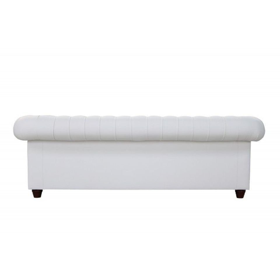 3-Sitzer Sofa Made Couch Klassischer Chesterfield Neu, Europe Weißer Dreisitzer JVmoebel in