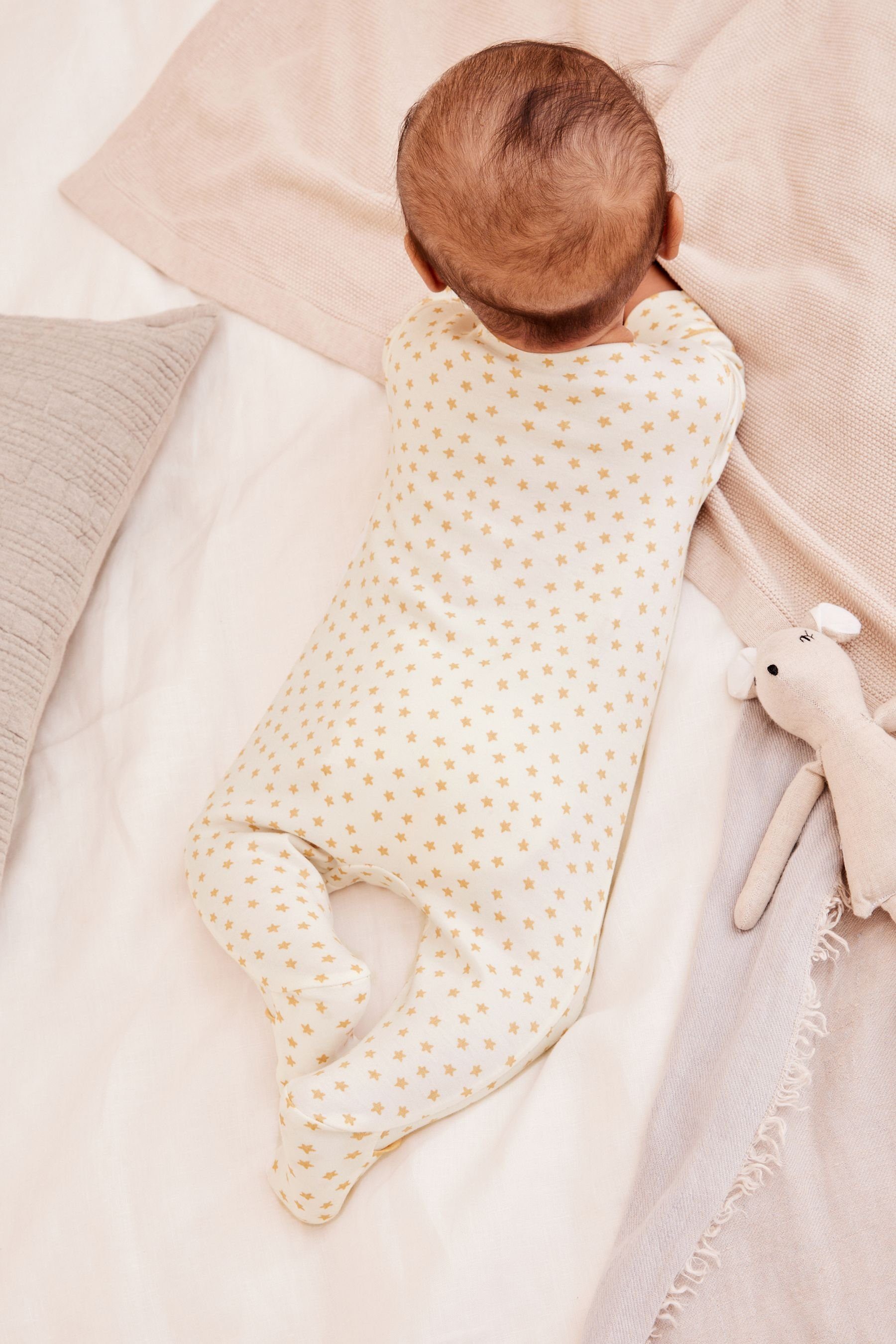 1er-Pack Baby Next (1-tlg) Schlafanzug Sternenmuster, Schlafoverall