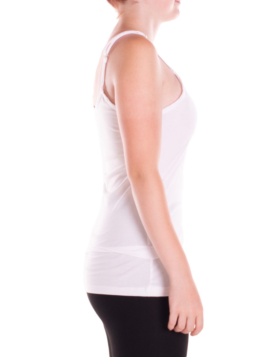Vishes Shirttop Sommertop Damen Träger Verstellbar Unifarben Jersey Baumwolle Alternative Mode, Boho, Hippie, Ethno, Festival