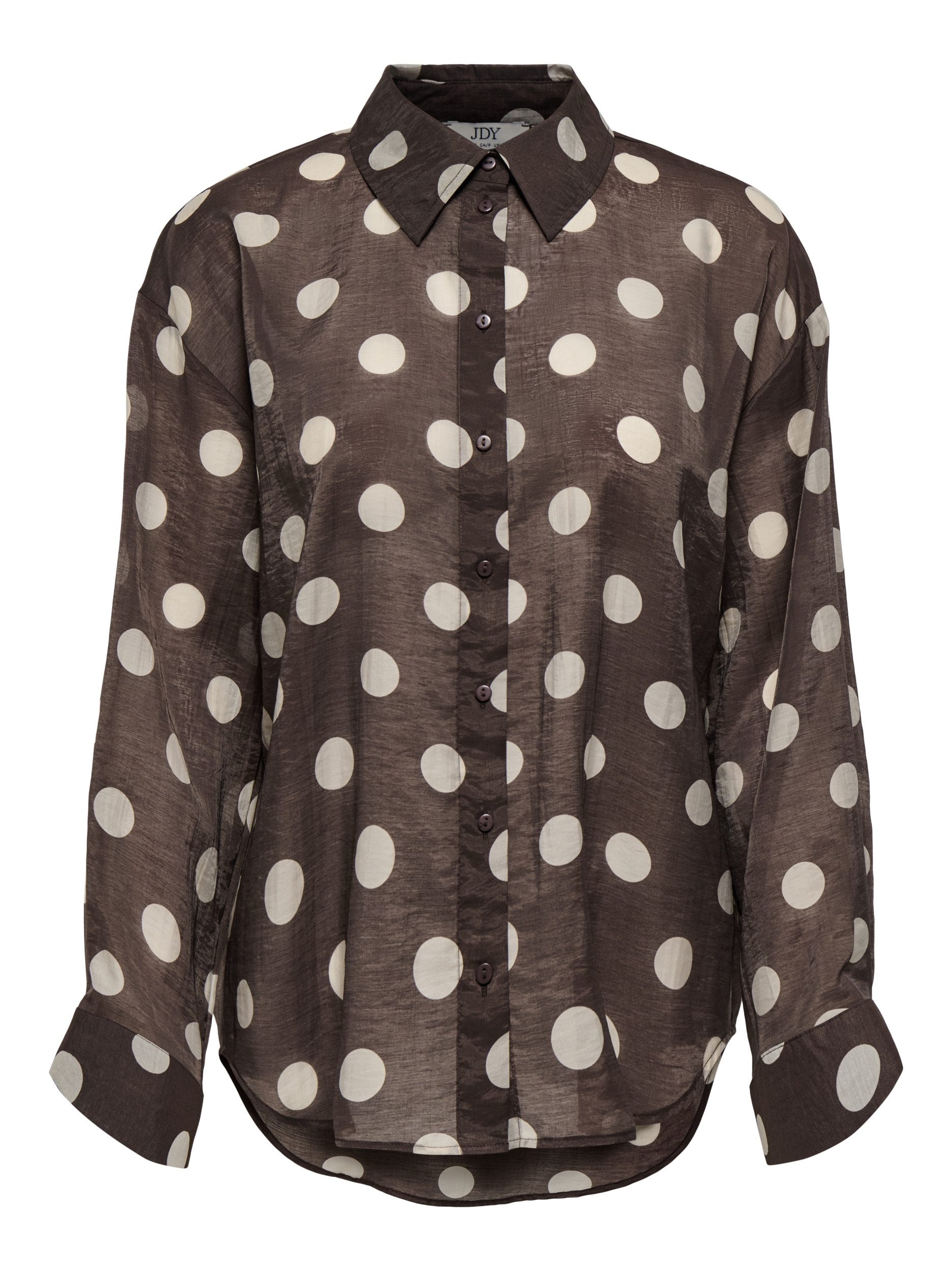 ONLY Blusenshirt JDYFAY L/S SHIRT WVN 237375001 Coffee Bea