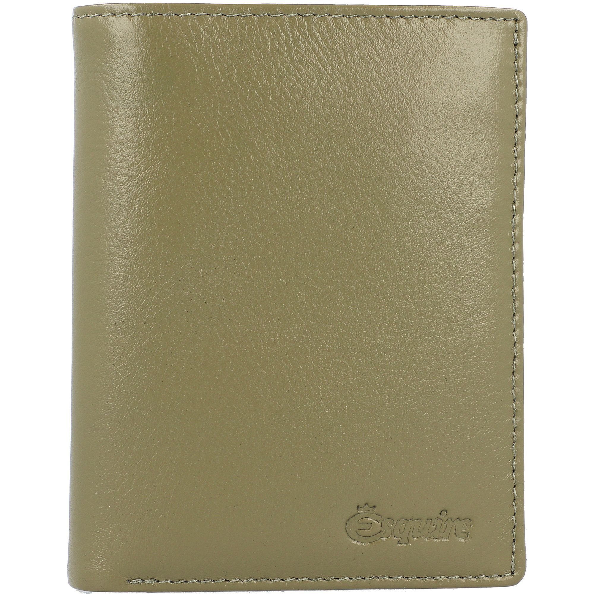 Esquire Geldbörse olive Peru, Leder