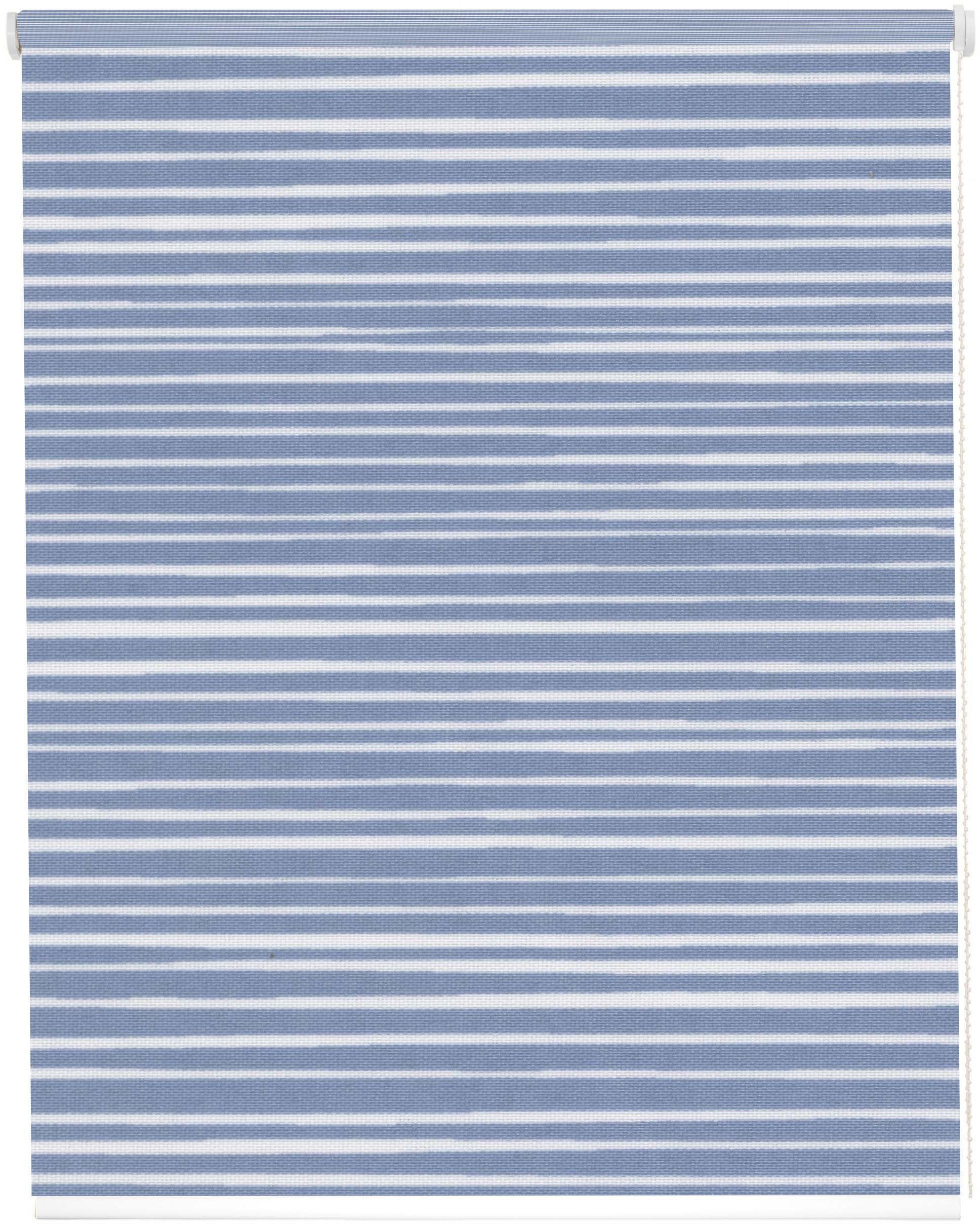 Seitenzugrollo StartUp Style Stripes, sunlines, Lichtschutz, freihängend, verschraubt