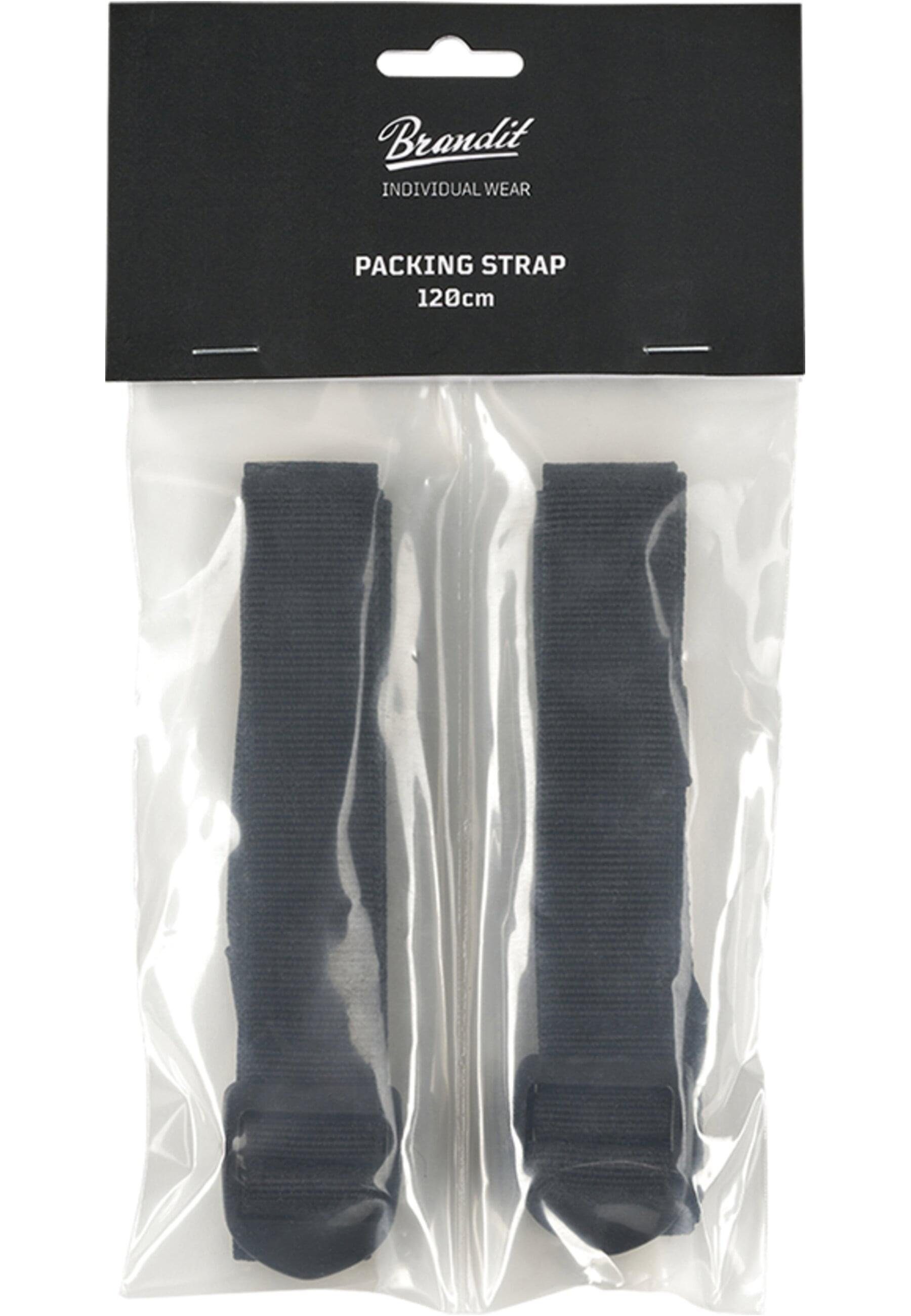 (1-tlg) Straps 2-Pack Brandit 120 black Packing Unisex Schmuckset