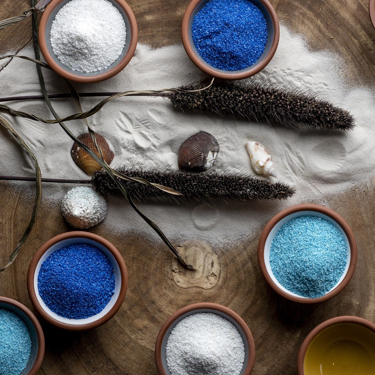 Eurosand Dekosand FARBSAND 0,1 - 0,5mm. 1kg.