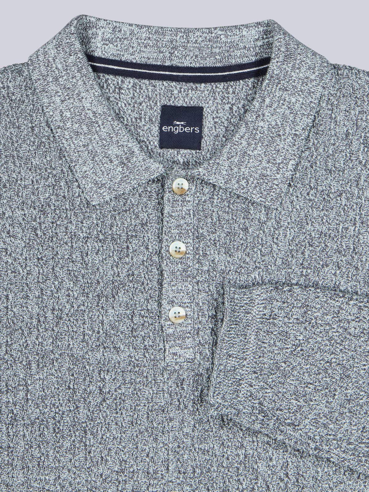 Engbers Strickpullover Herren Pullover, Hellblau