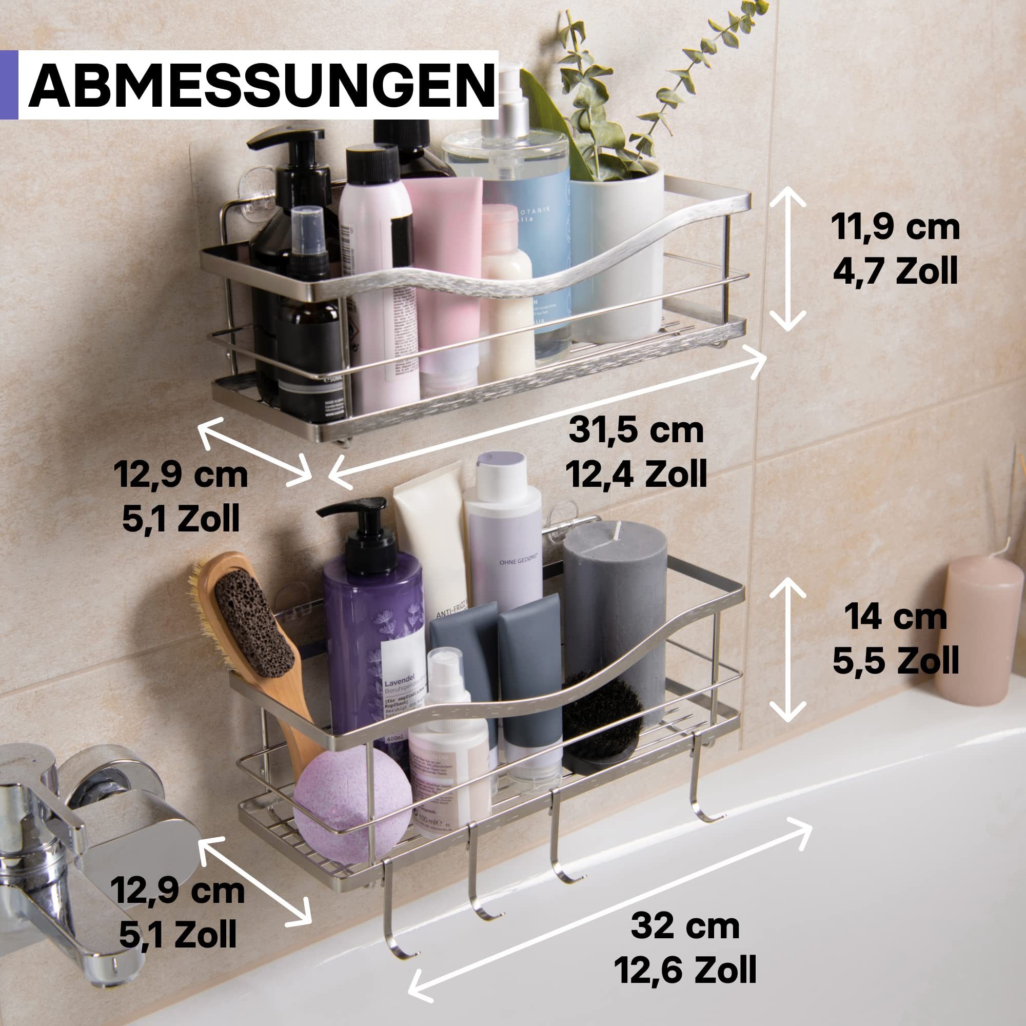 Kincmax Duschablage Duschablage aus Edelstahl - günstig online kaufen