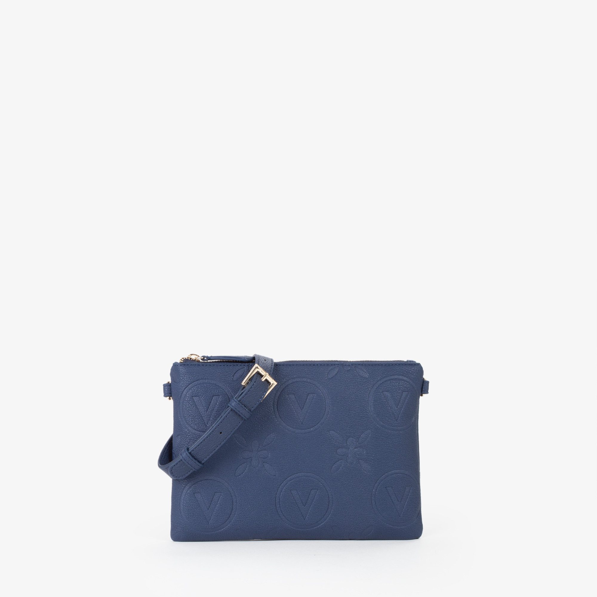 VALENTINO BAGS Umhängetasche SAMBA RE, Schultertasche, Handtasche mit Monogramm Prägung