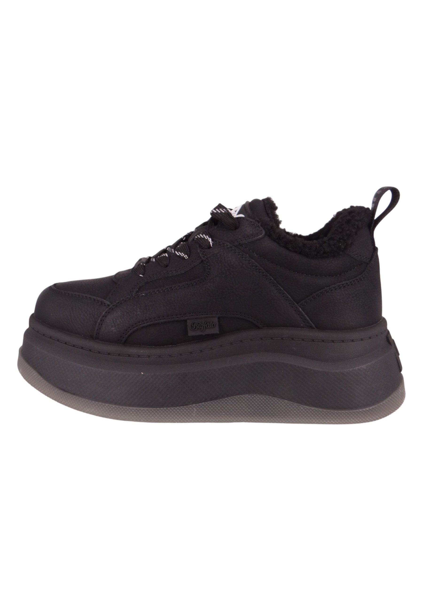Buffalo 1636539 Celes LO Skater Warm Black Sneaker