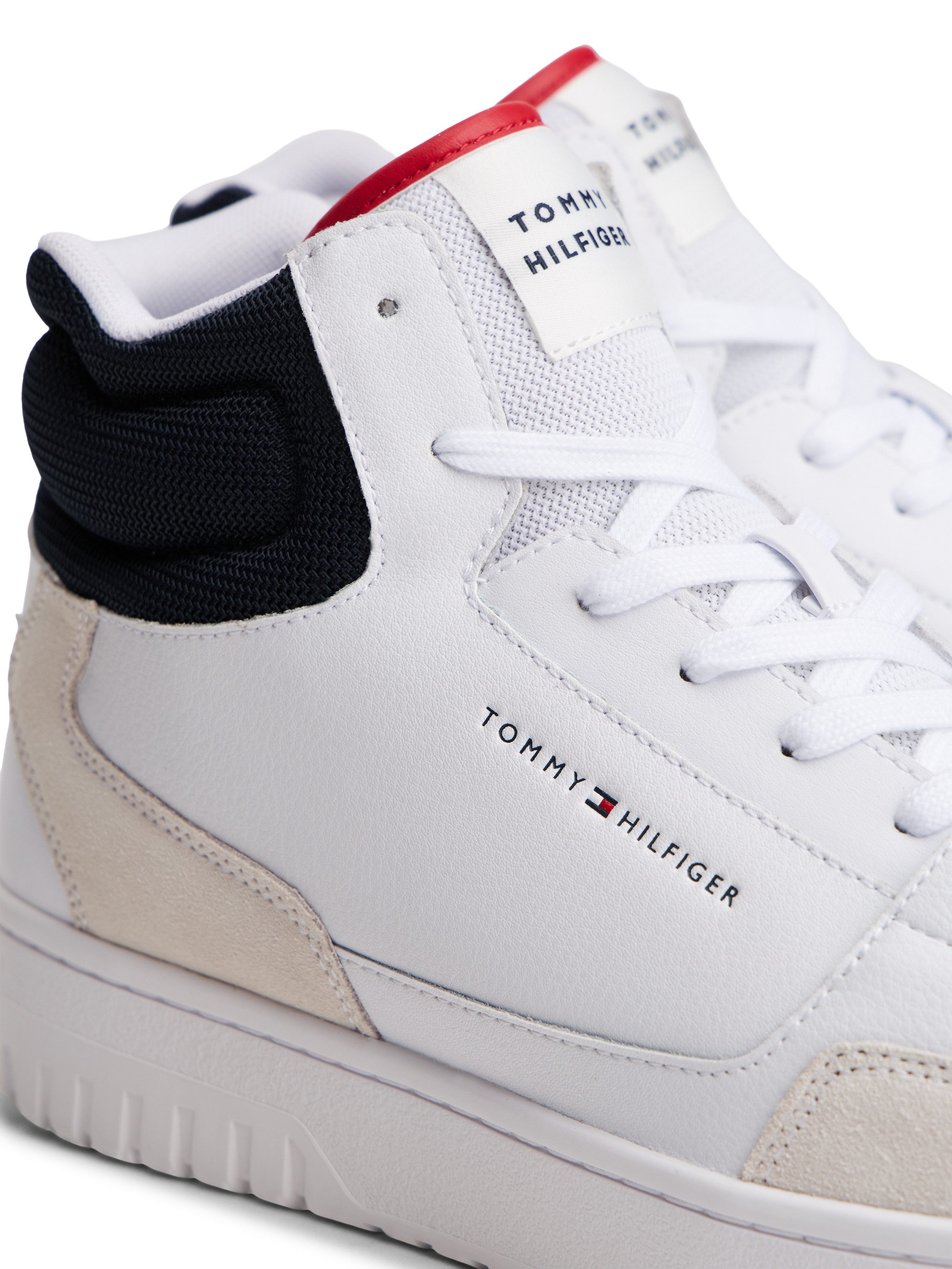Tommy Hilfiger TH BASKET CORE MIDCUT Sneaker, Schnürboots, High-Top-Sneaker günstig online kaufen