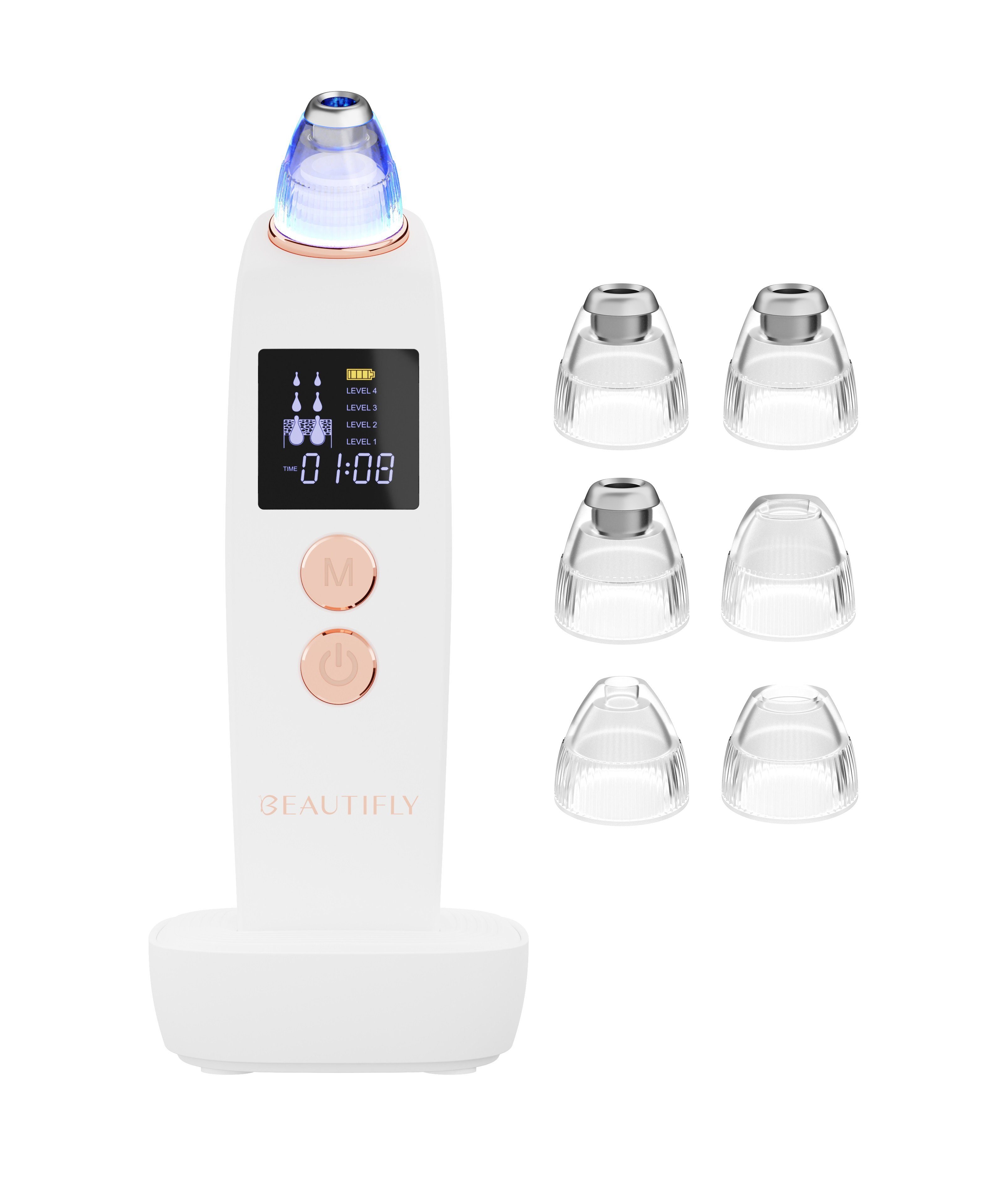 B-DERMA-PRO Beautifly Gesichtsreinigungsbürste Elektrische Ultraschall mit
