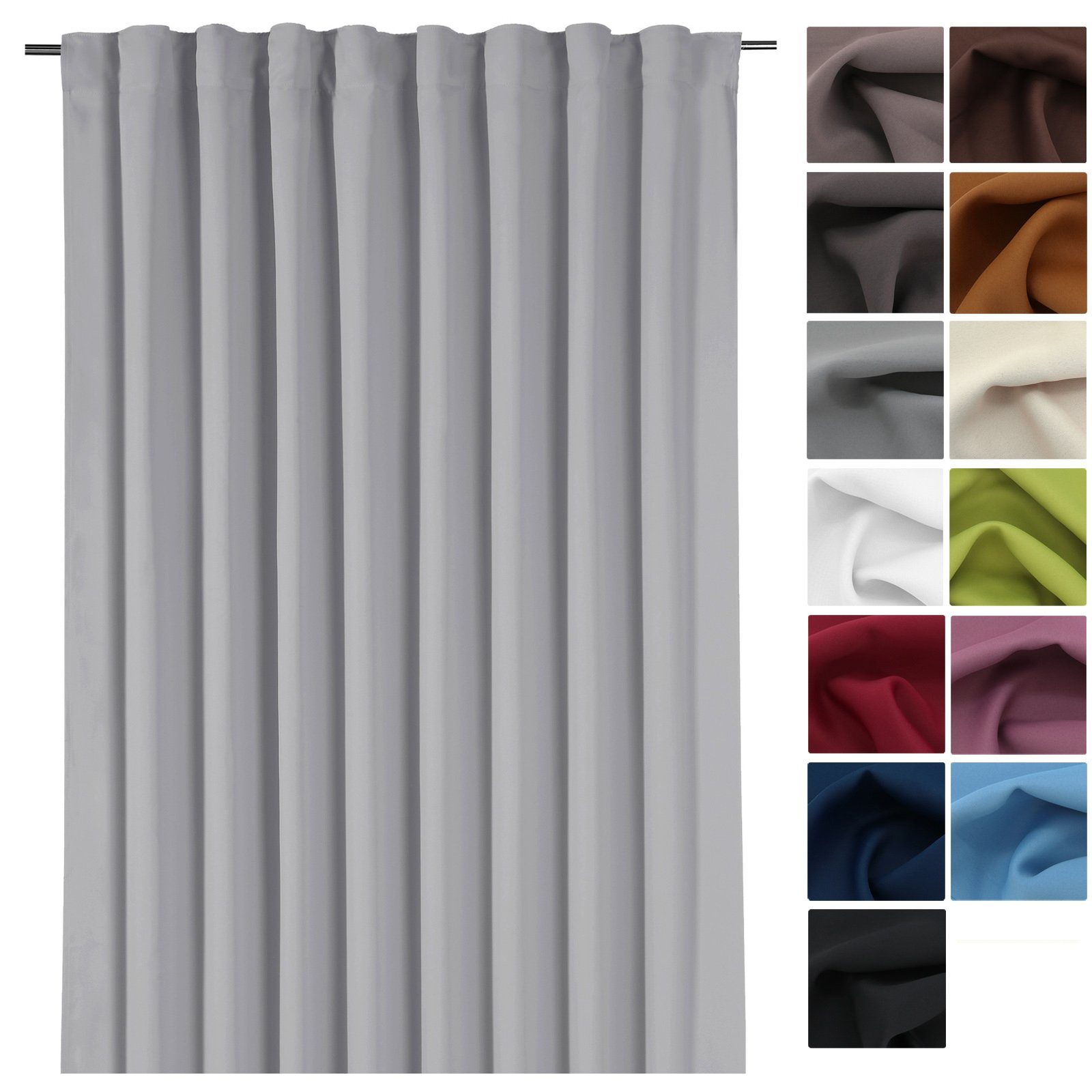 heimtexland Verdunkelungsvorhang XXL Thermovorhang Verdunklungsgardine Raum günstig online kaufen