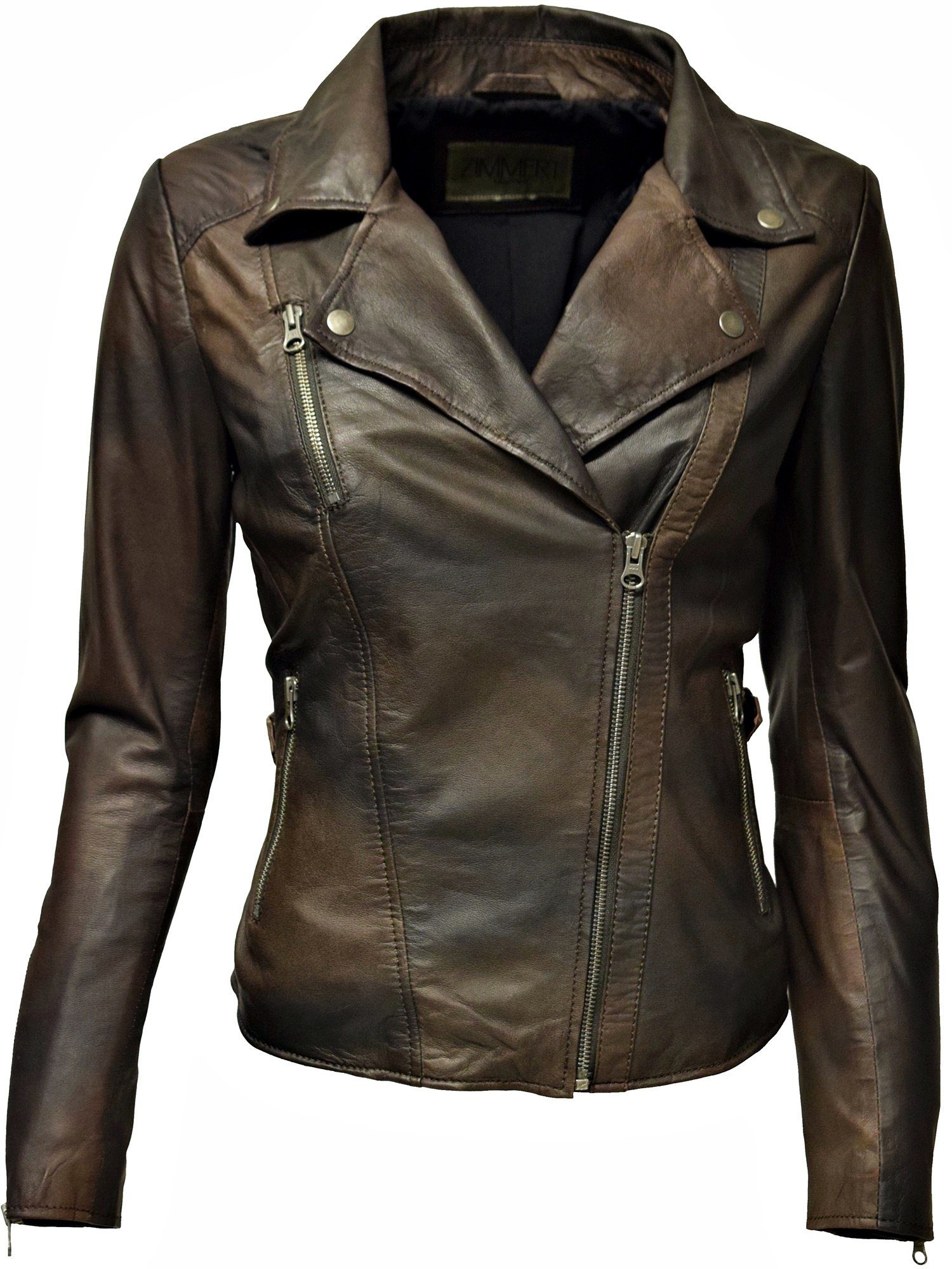Zimmert Leather Lederjacke Stella im Biker günstig online kaufen