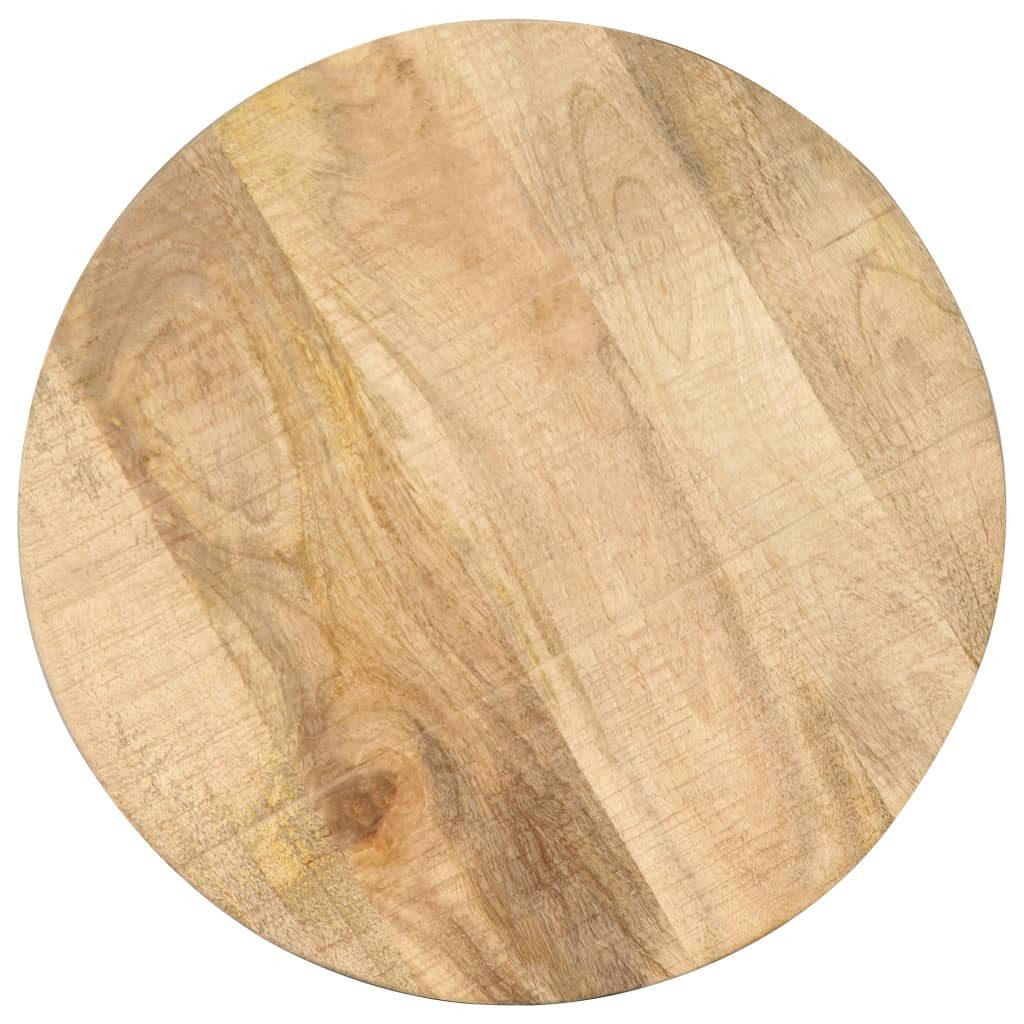 vidaXL Beistelltisch Beistelltisch 45 x (45-62) cm Massivholz und Gusseisen (1-St)