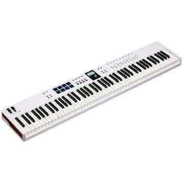 Arturia Masterkeyboard (Masterkeyboards, MIDI-Keyboard 88), KeyLab Essential 88 Mk3 White - Master Keyboard